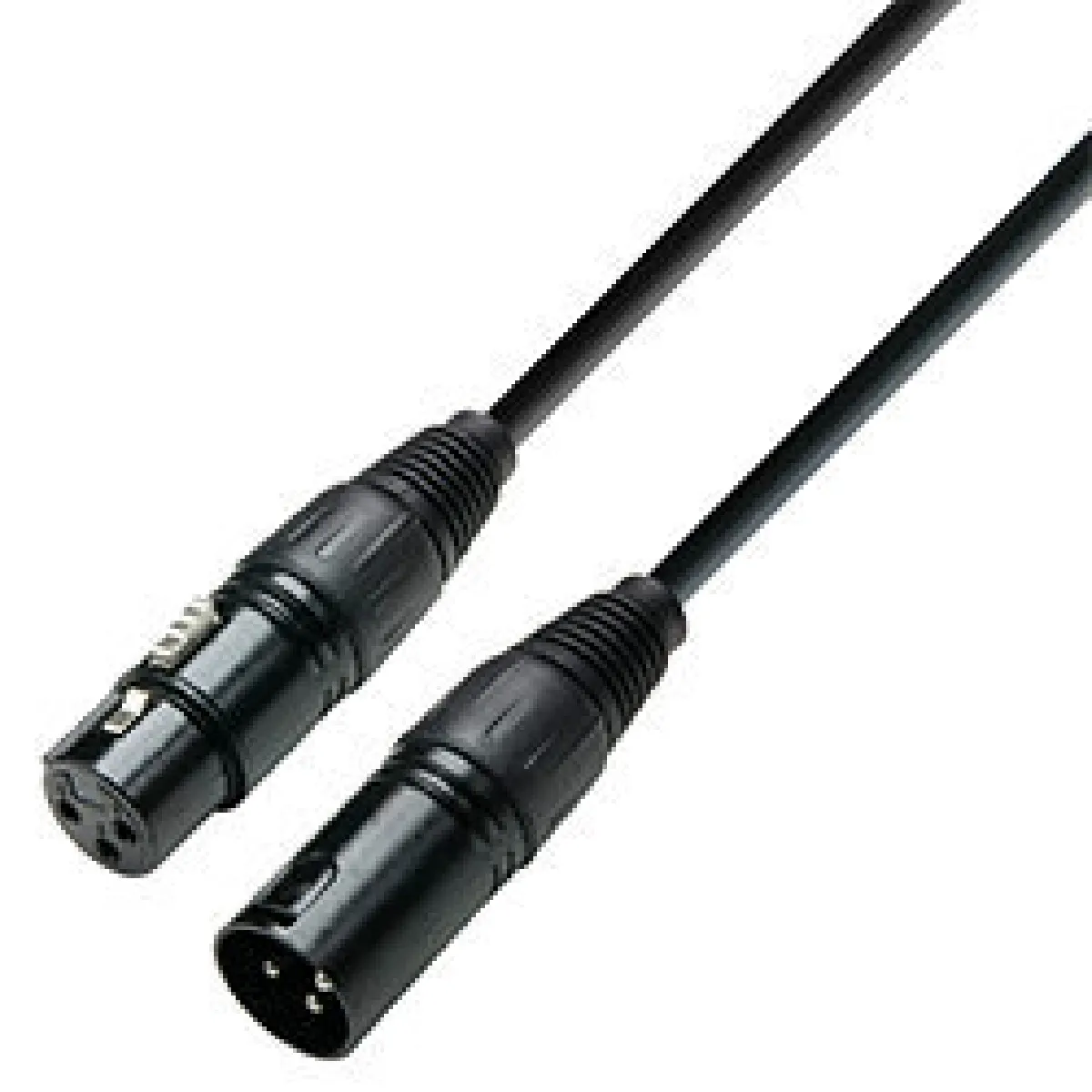 Adam Hall Noir Câble Dmx 3B - 0,5 M