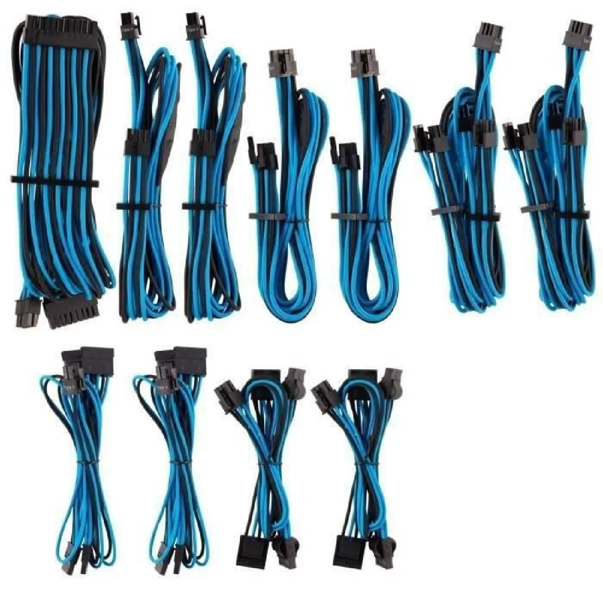 Corsair Kit De Câbles D'alimentation Gainés En Paracorde Type 4 Gen 4