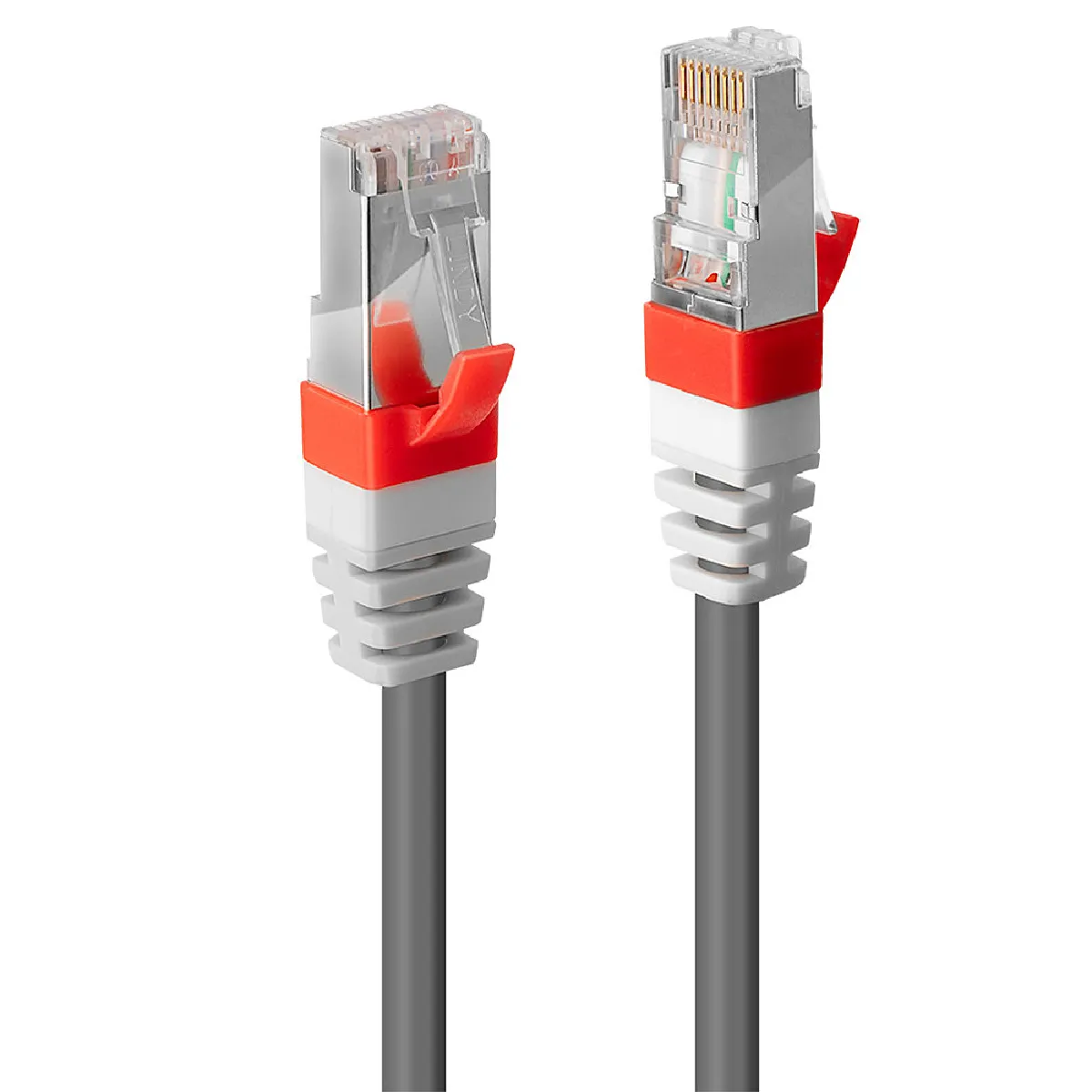 Lindy Gris Câble Réseau Cat6a - 10 M