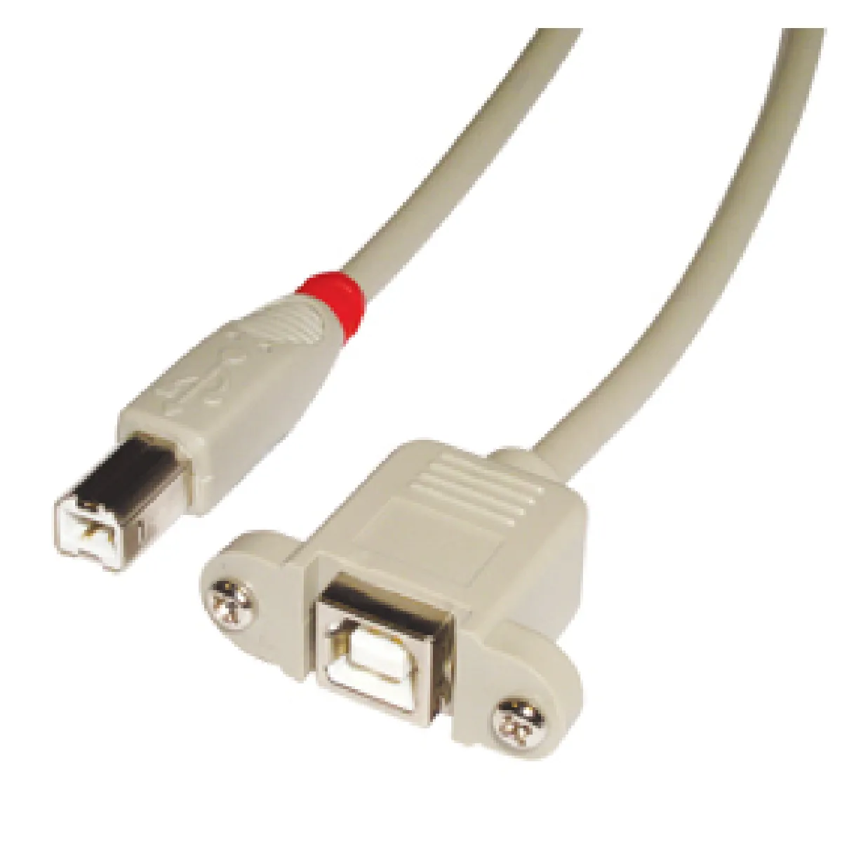 Lindy Gris Rallonge Usb 2.0 Type B/B, Clair, 0.5M - Neuf - Image 4