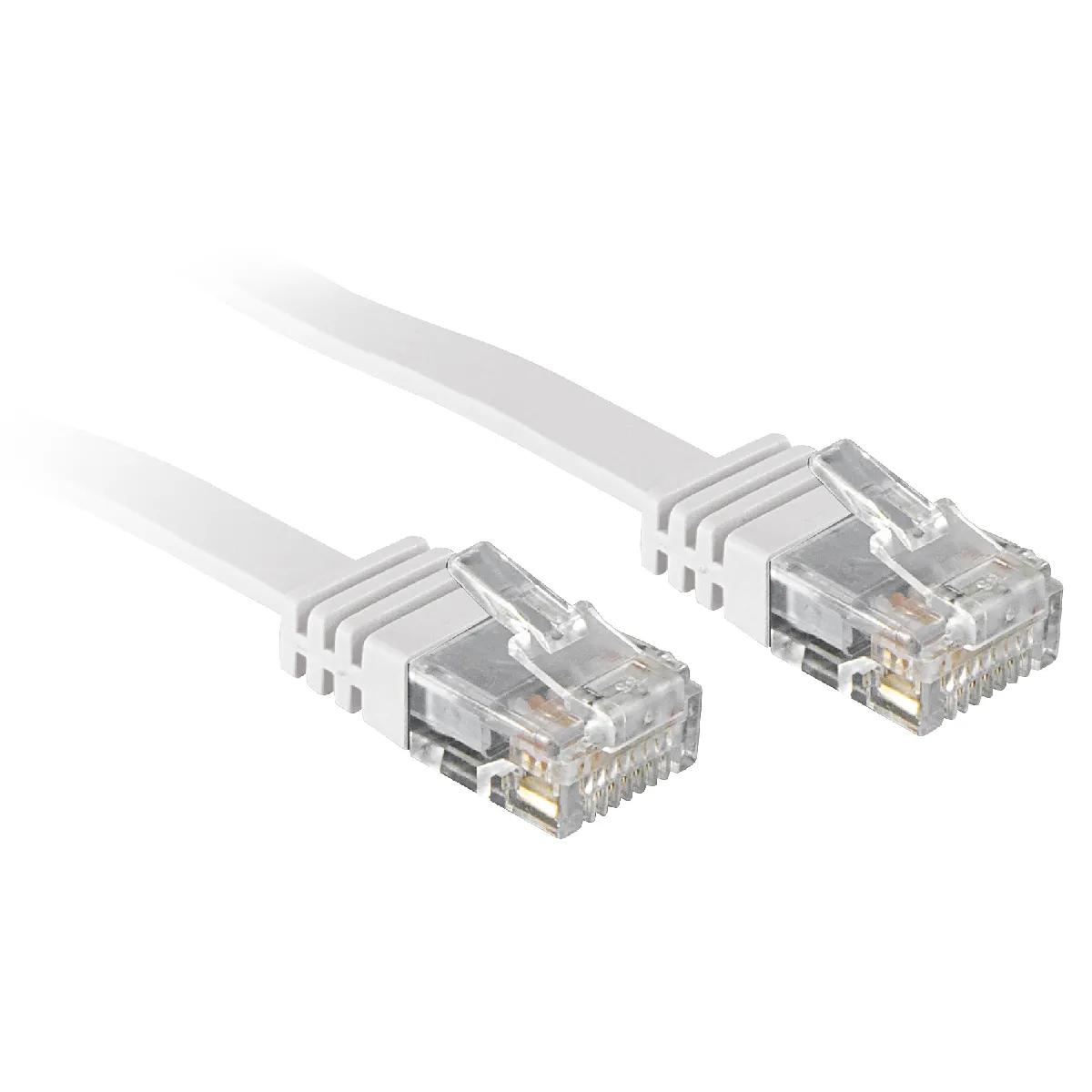 Lindy Blanc Câble Réseau Cat6 - 2 M