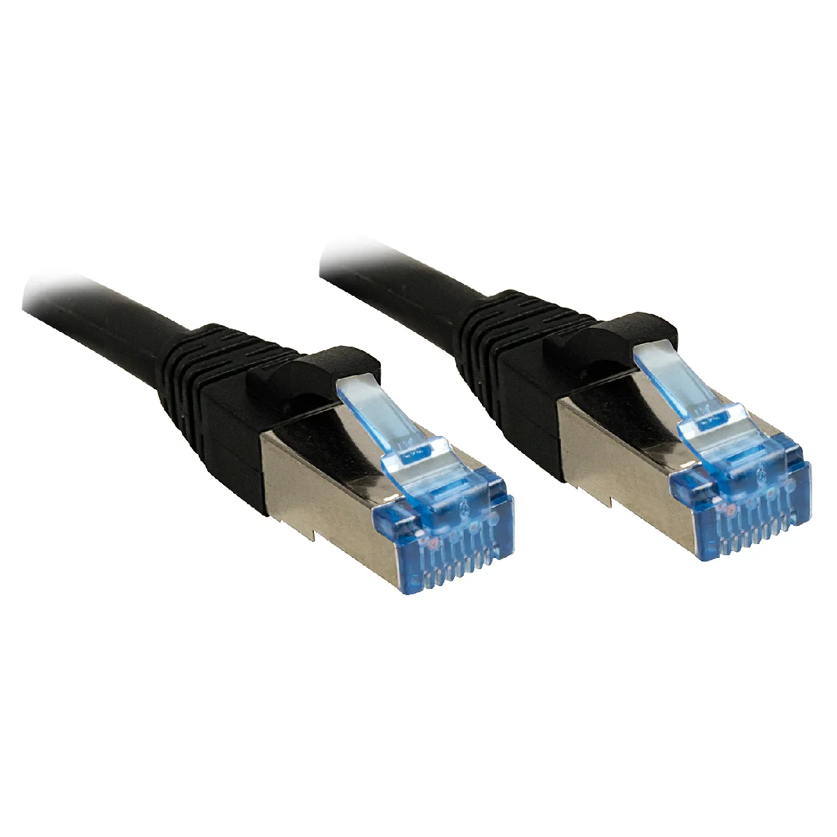 Lindy Noir Câble Réseau Cat6a - 7,5 M