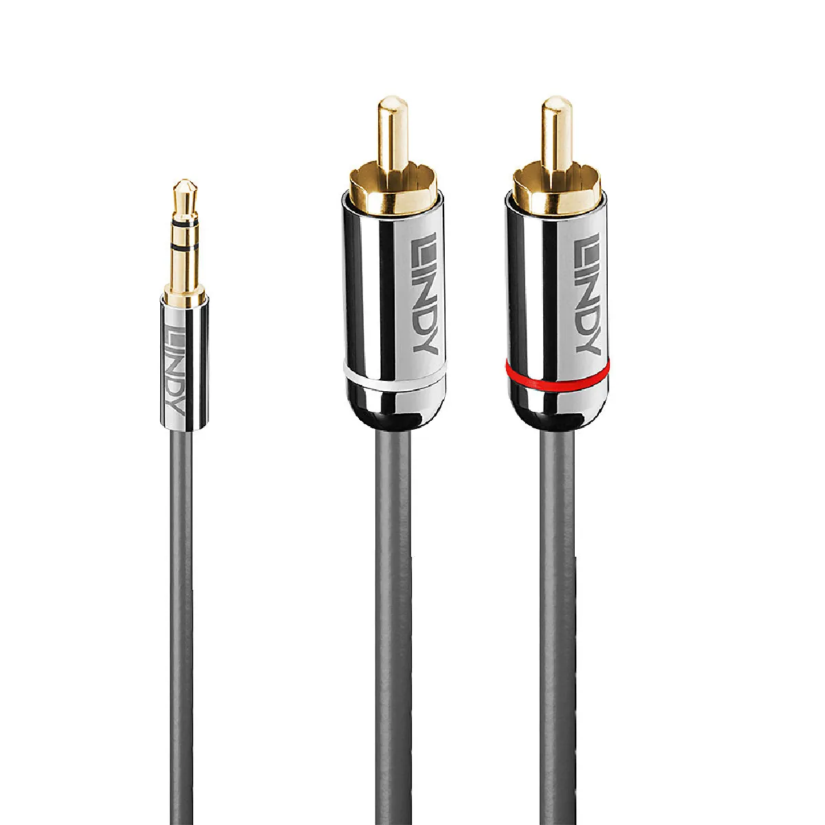 Lindy Cromo Line Cable Audio 50 Cm 0.5M de Inmac Wstore - Image 3