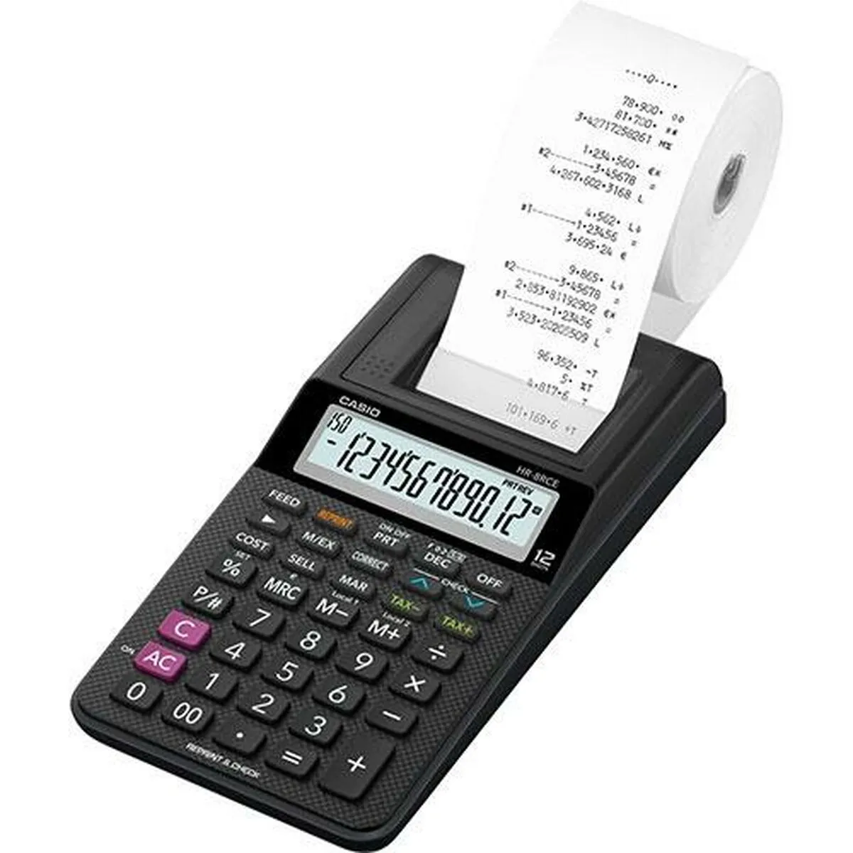 Casio Calculatrice HR 8RCE BK - vue 4