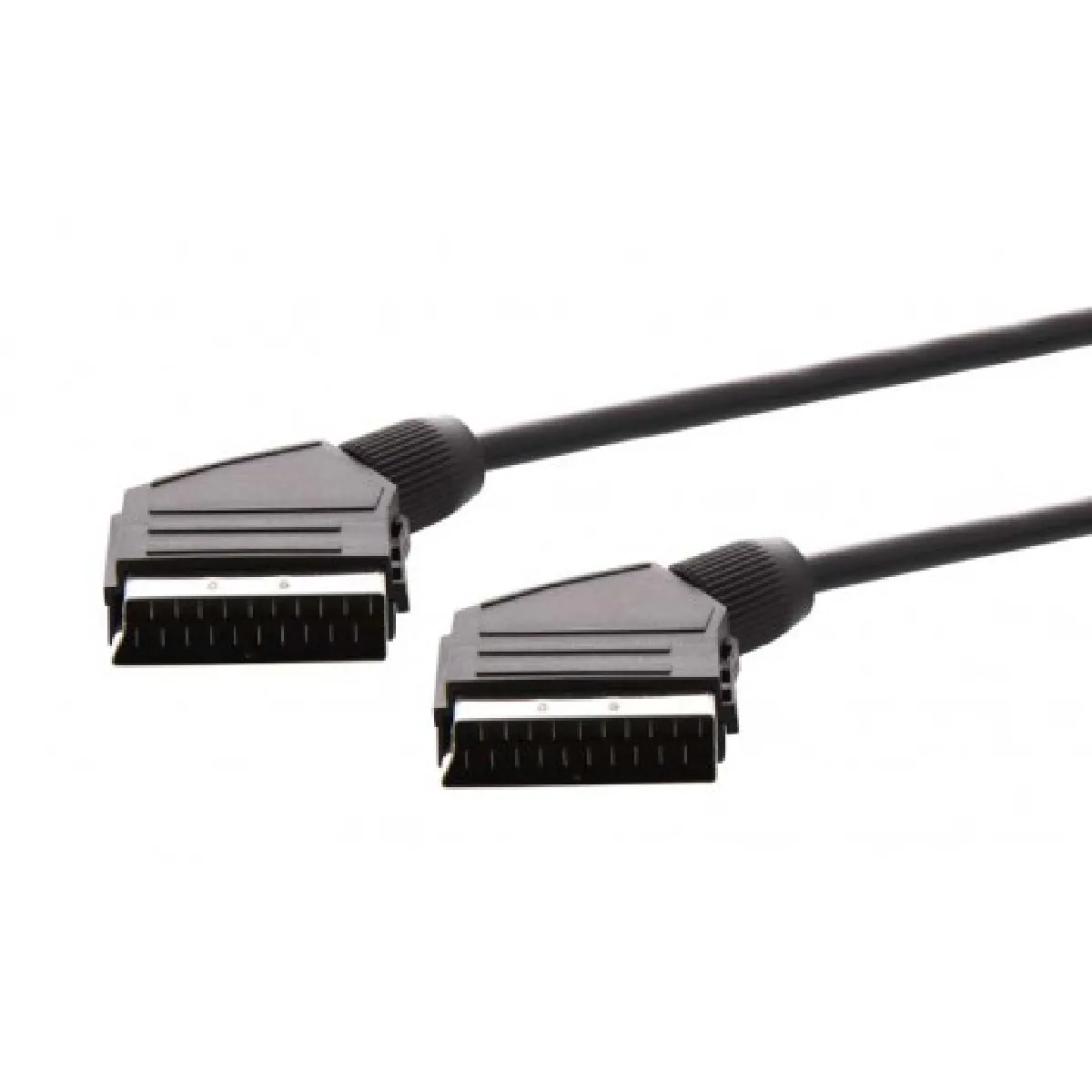 Tnb Noir Câble Péritel Scart15 - 1,5 M