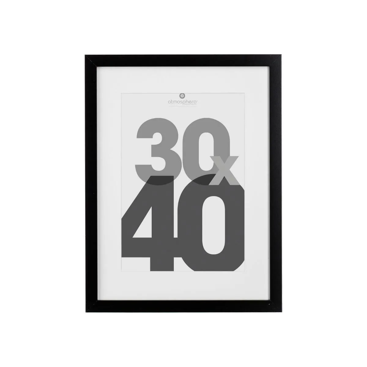 Atmosphera Noir Cadre Photo 30X40 Cm