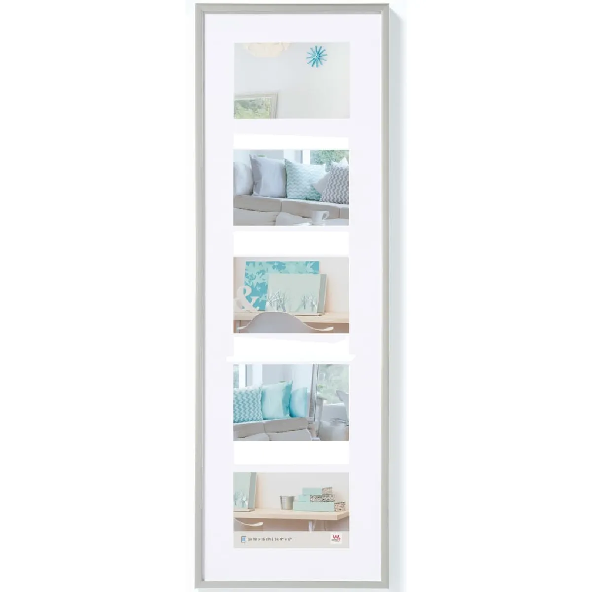 Walther Argent Design Cadre Photo É 10X15 Cm