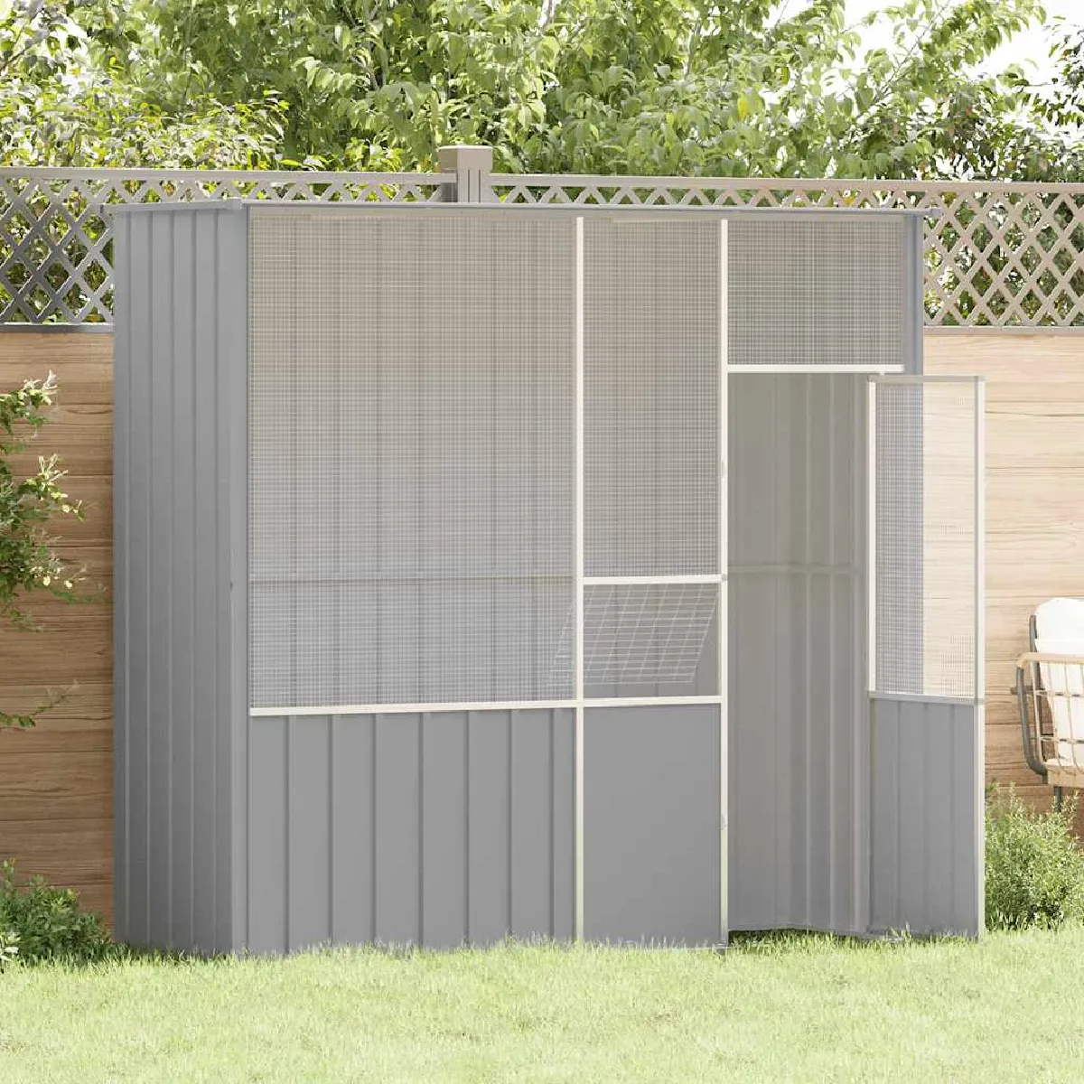 vidaXL Cage 215x78x200 cm - vue 2
