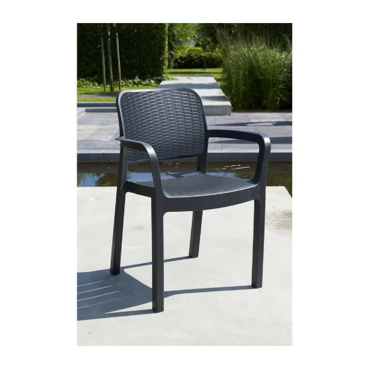 Keter Fauteuils de jardin x6 - Gris graphite