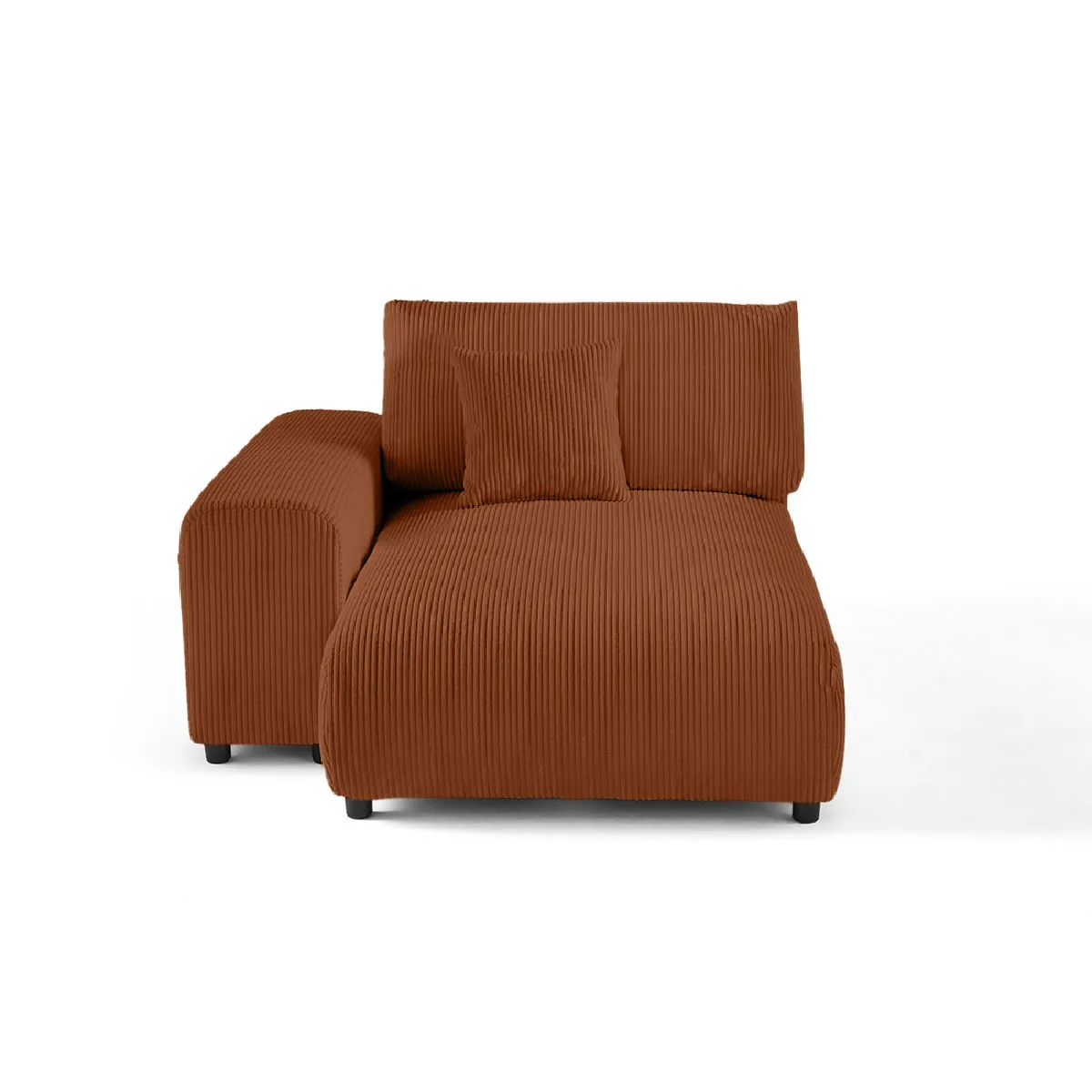 Lisa design canapé modulable Garance - Terracotta Lisa design canapé modulable Garance - Terracotta
