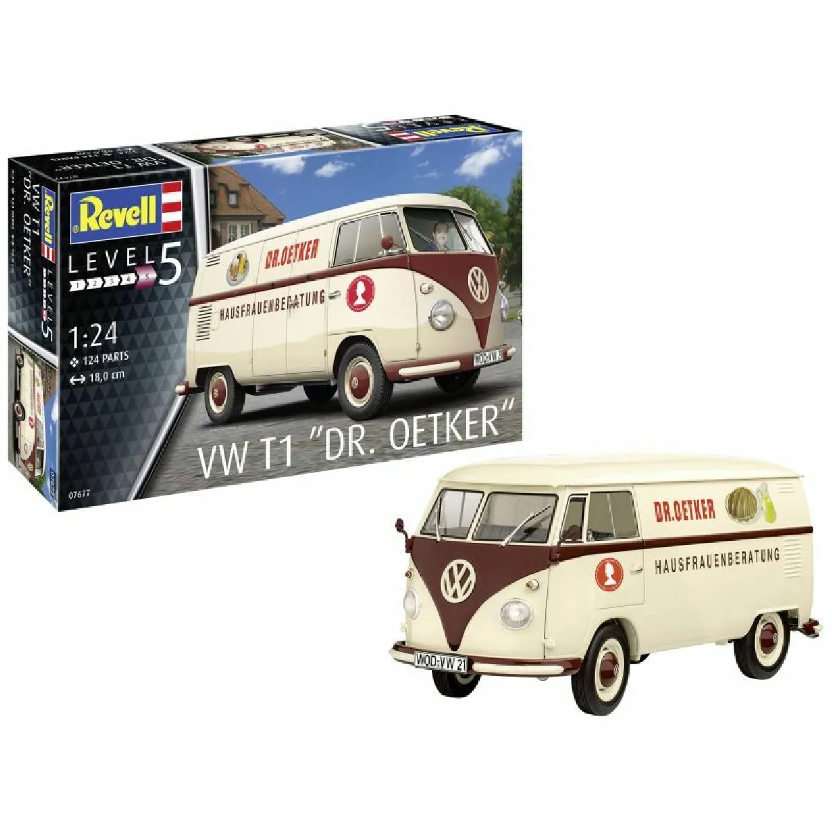 Maquette Revell VW T1 "DR. OETKER"- 1/24 - Maquette de voiture