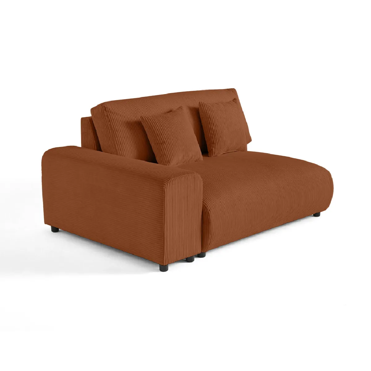 Lisa Design Canapé Garance - Terracotta