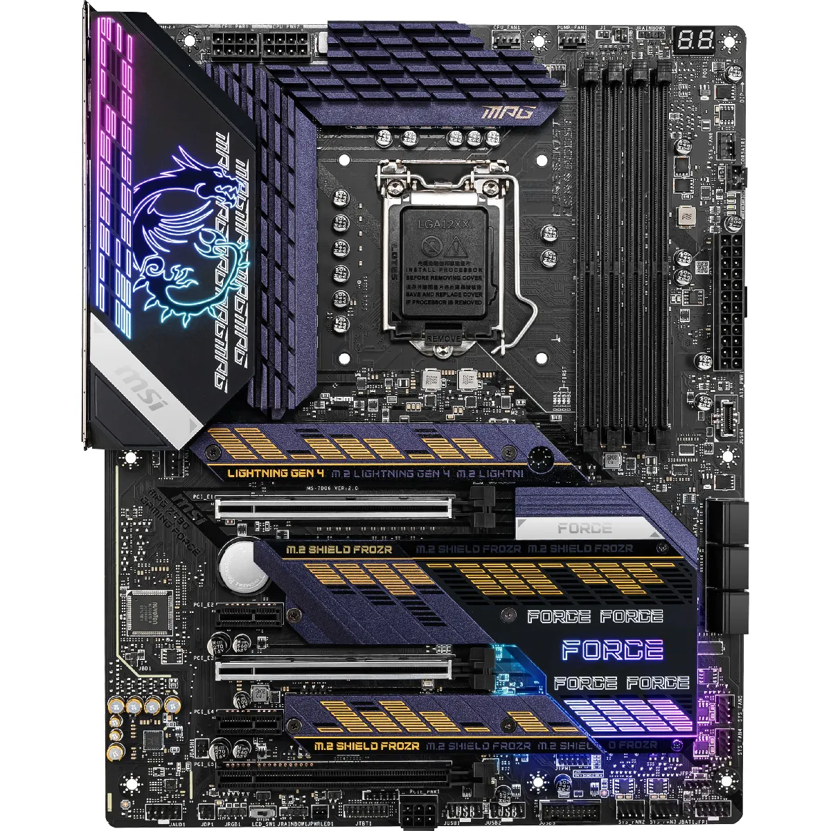 MSI  MPG Z590 GAMING FORCE, Carte m&egrave;re