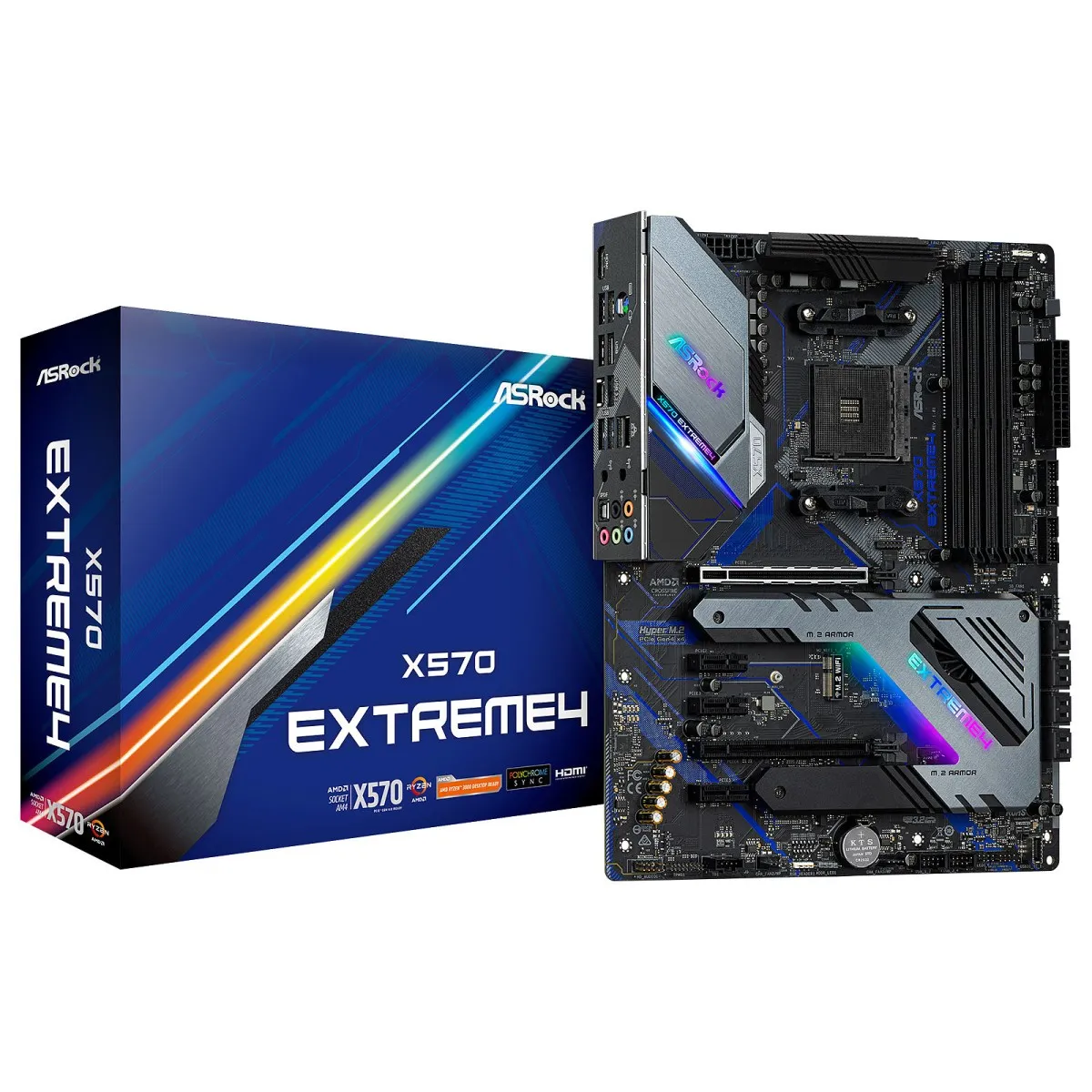 ASROCK  X570 Extreme4 AMD X570 Emplacement AM4 ATX Noir