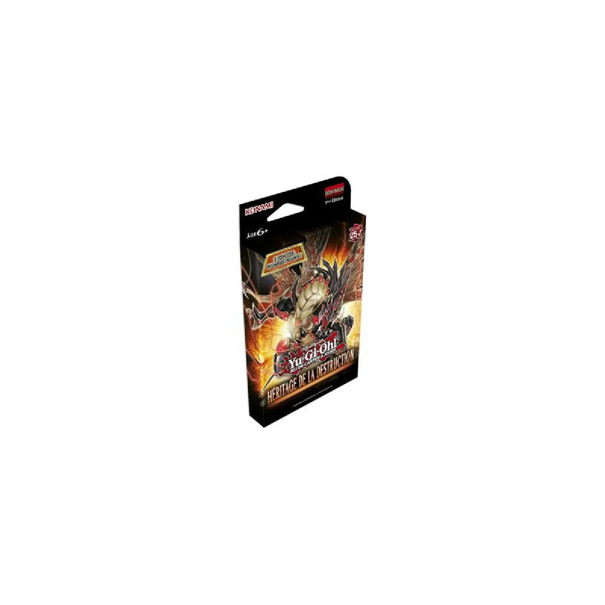 Konami Multicolore Set De 3 Boosters Cartes À Jouer Héritage De La Destruction - Neuf - Image 5