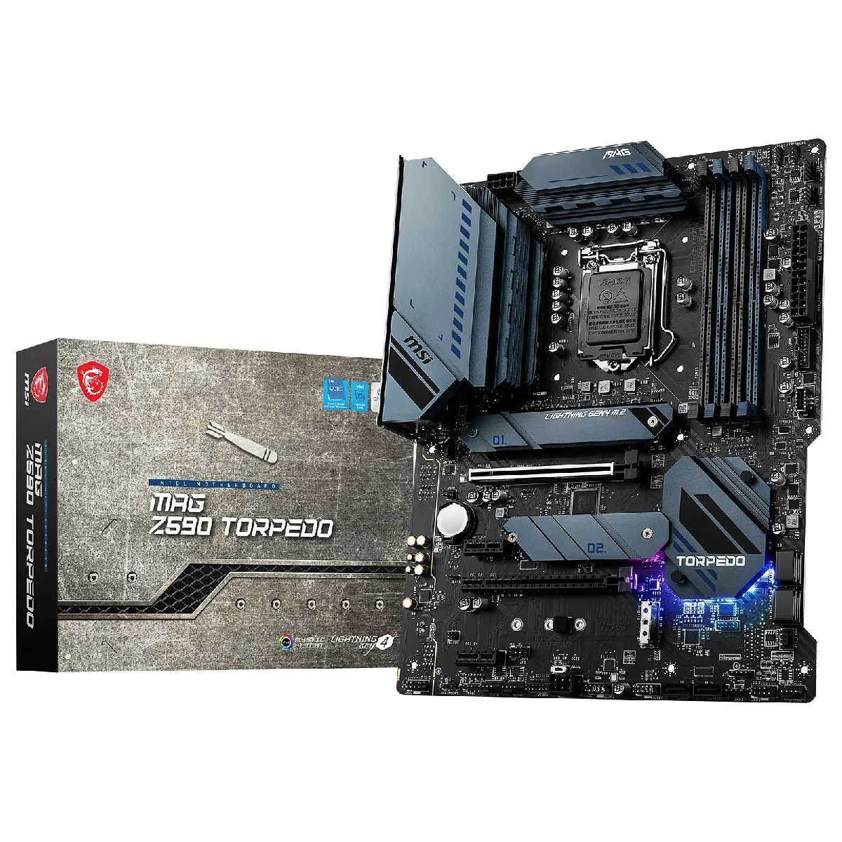 MSI  Carte m&egrave;re - MAG Z590 TORPEDO