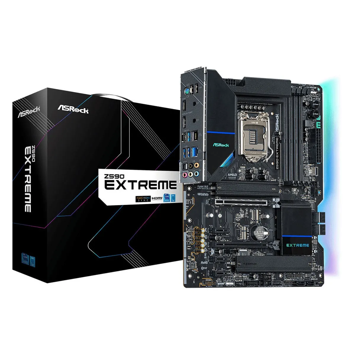 ASROCK  Z590 Extreme Motherboard Noir