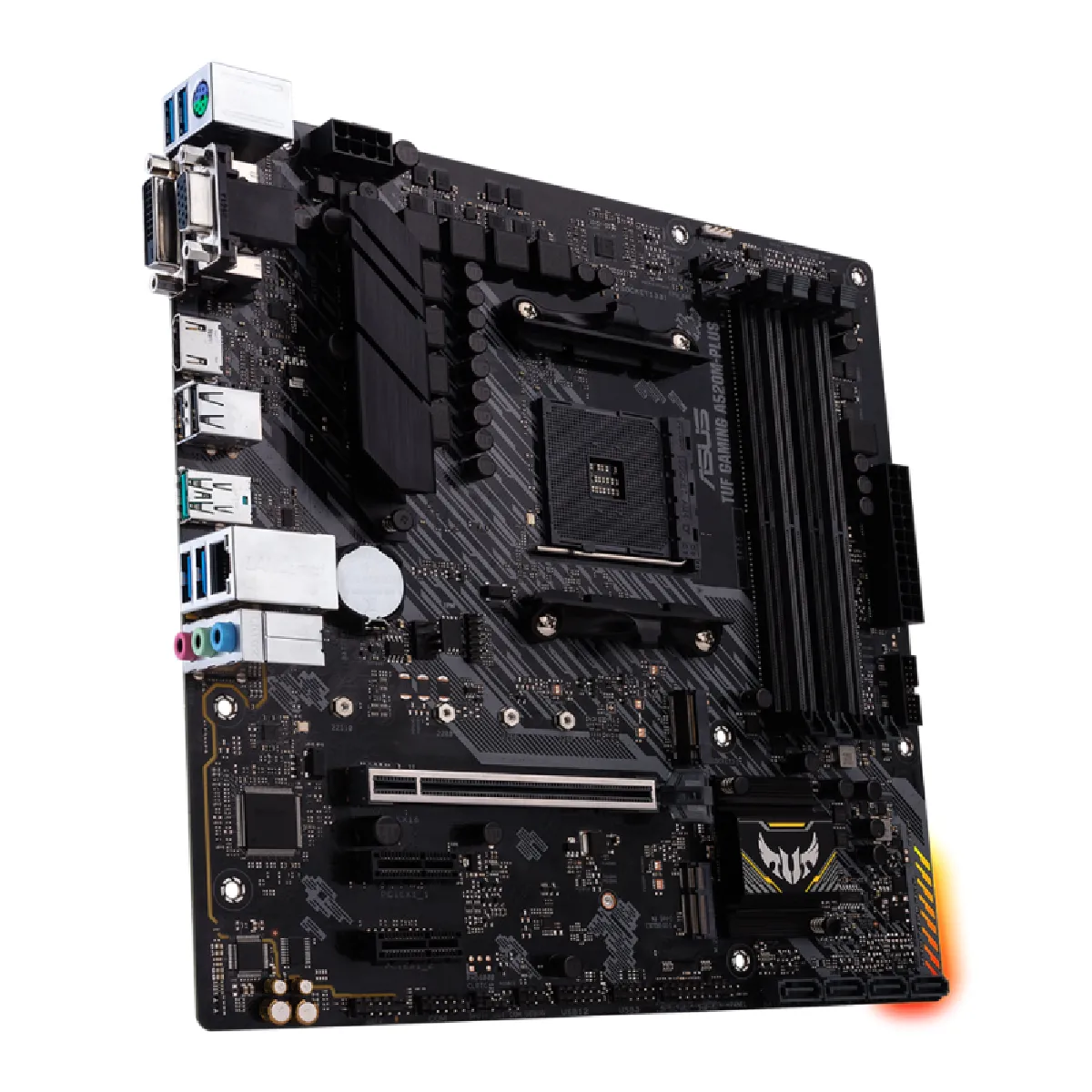 ASUS Carte m&egrave;re  TUF GAMING A520M-PLUS - A520/AM4/mATX 