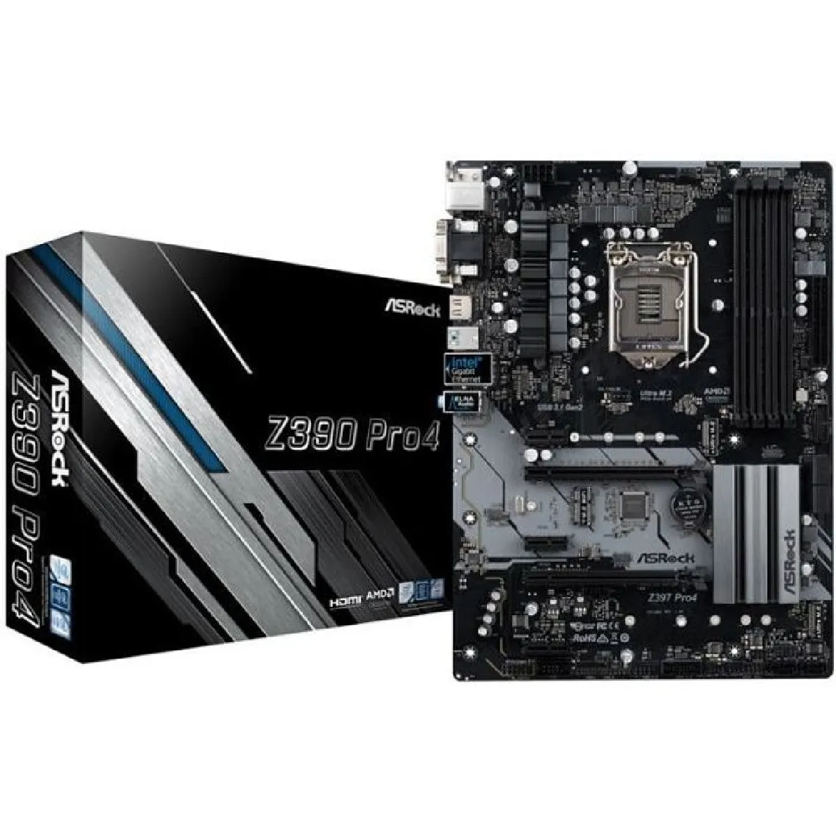 ASROCK  90-MXB6T0-A0UAYZ Carte m&egrave;re Intel Z390 Socket 1151 