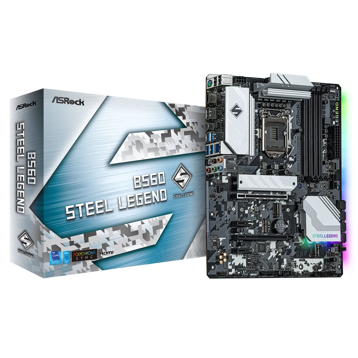 ASROCK  B560 Steel Legend Intel B560 LGA 1200 ATX