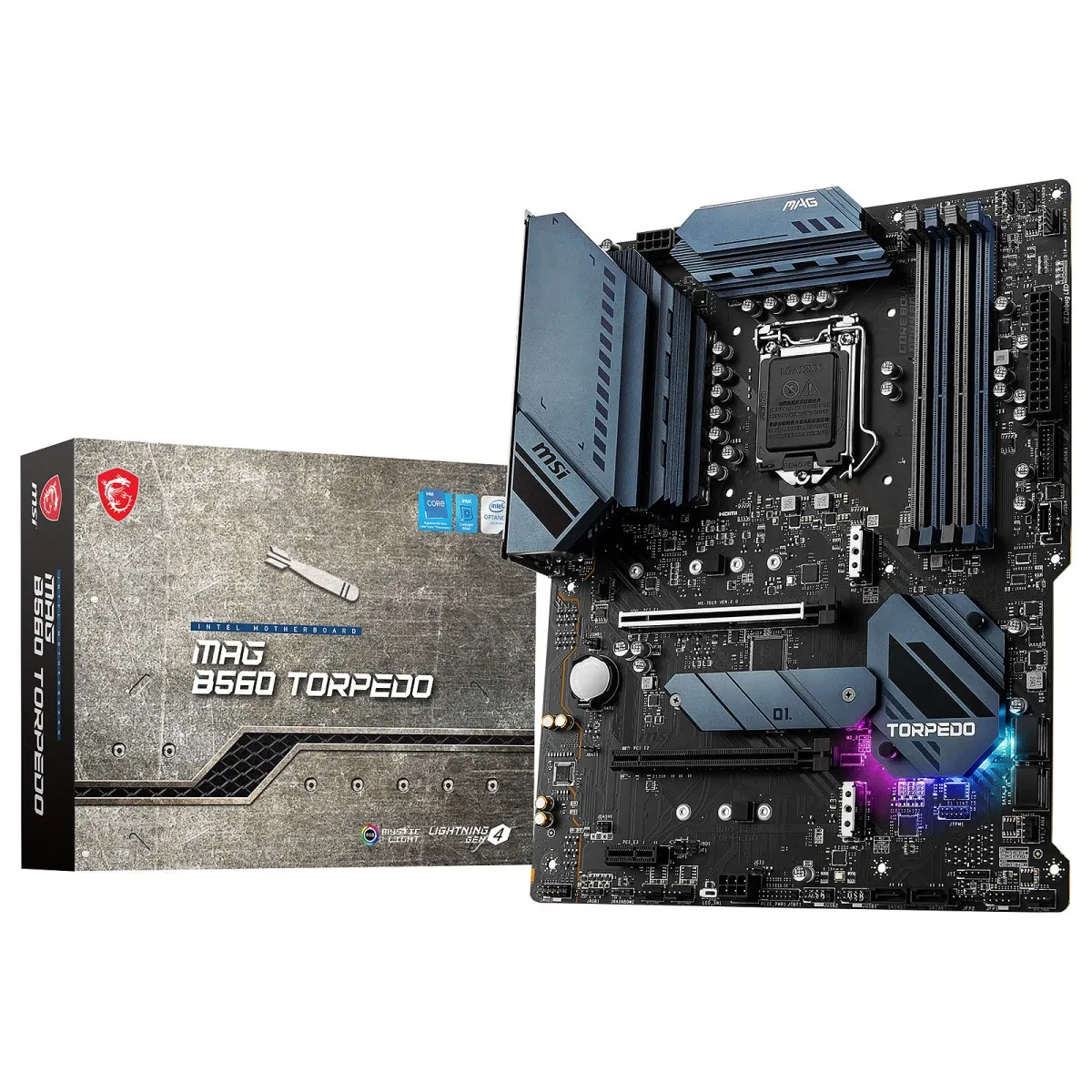 MSI Carte m&egrave;re  MAG B560 TORPEDO - B560/LGA1200/ATX 