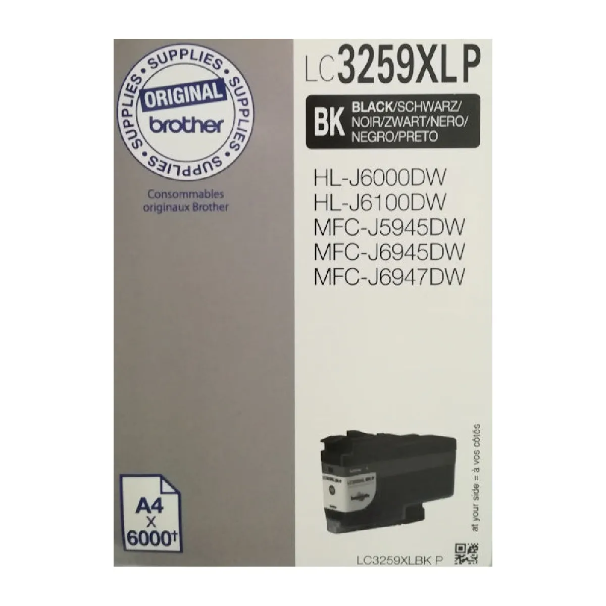 BrLC3259XLPBK Cartouche
