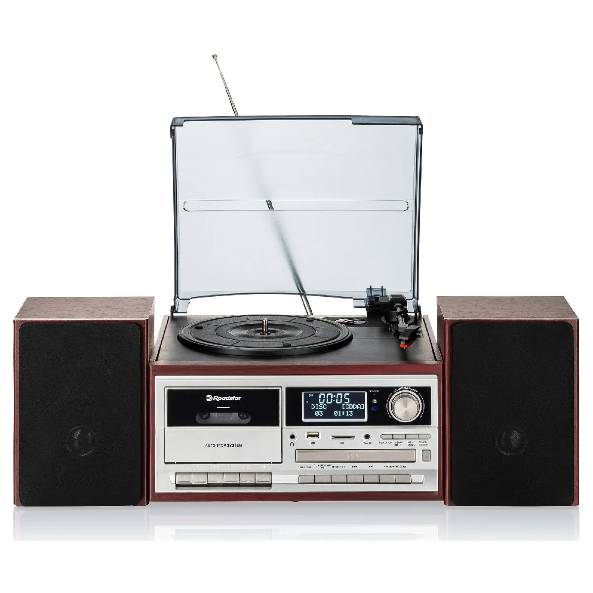 Roadstar Hif-8892D+Bt - Bois