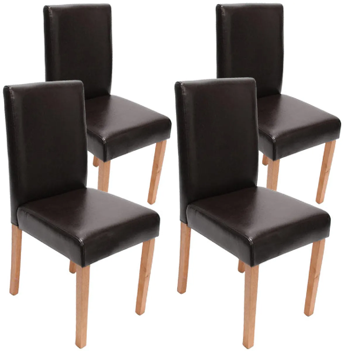 Decoshop26 Chaises Lot de 2 - vue 8