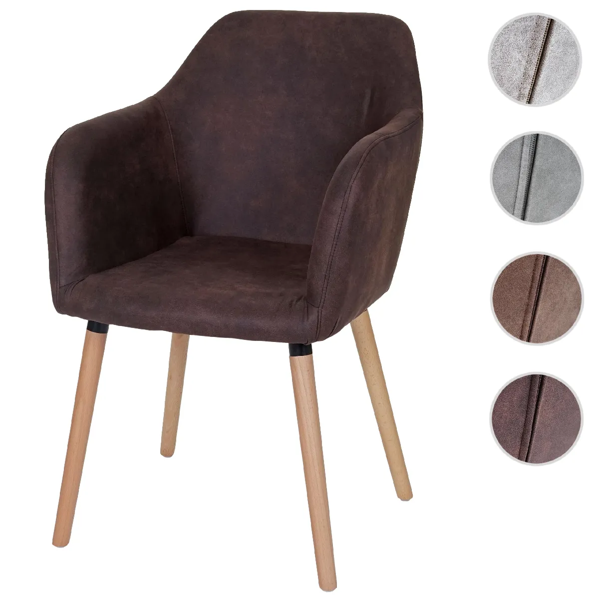 Mendler Chaise Malmö T381 - vue 2
