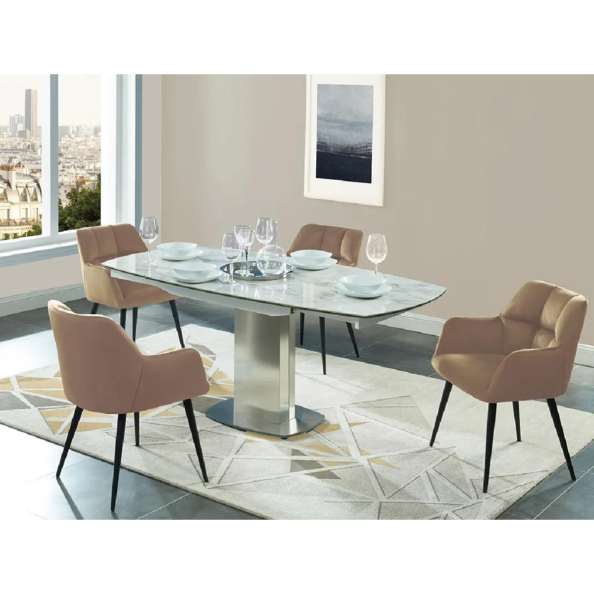Pascal Morabito Pega Beige - Lot de 2 Pascal Morabito Pega Beige - Lot de 2