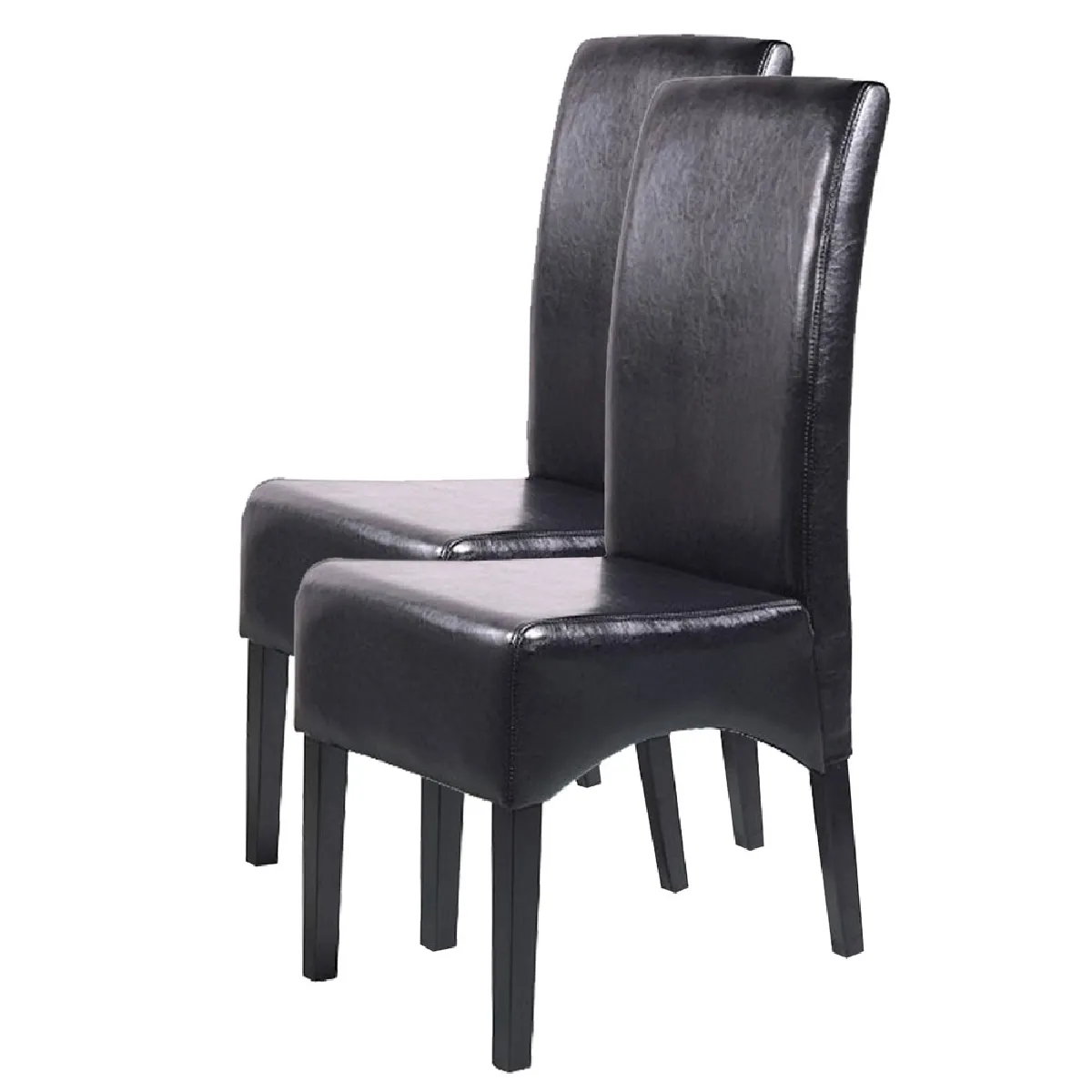 Mendler Chaises Latina cuir