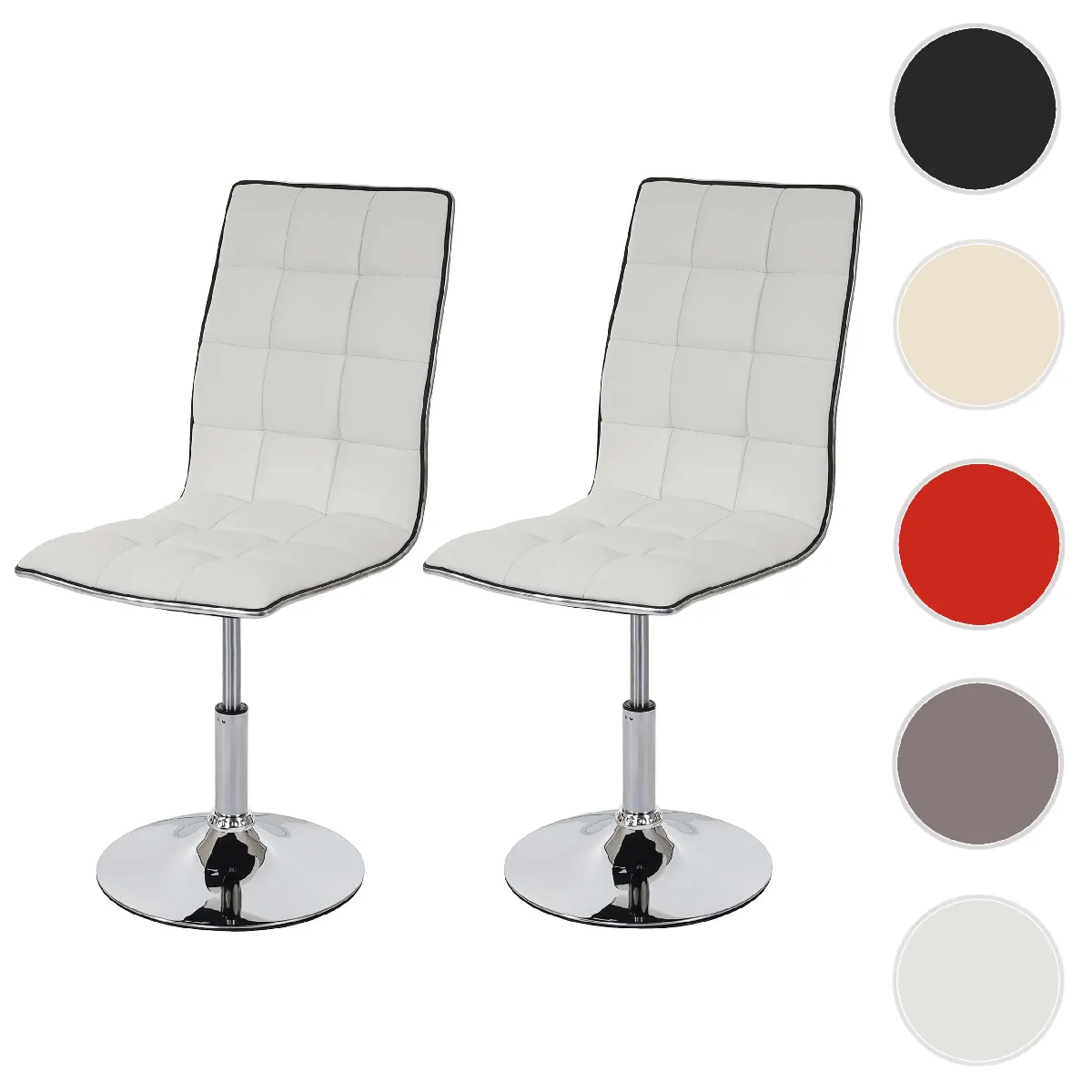 Mendler Blanc Chaise Hwc-C41