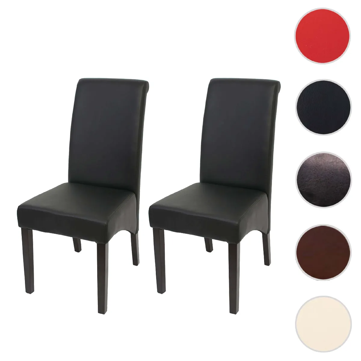 Mendler Noir Chaise M37