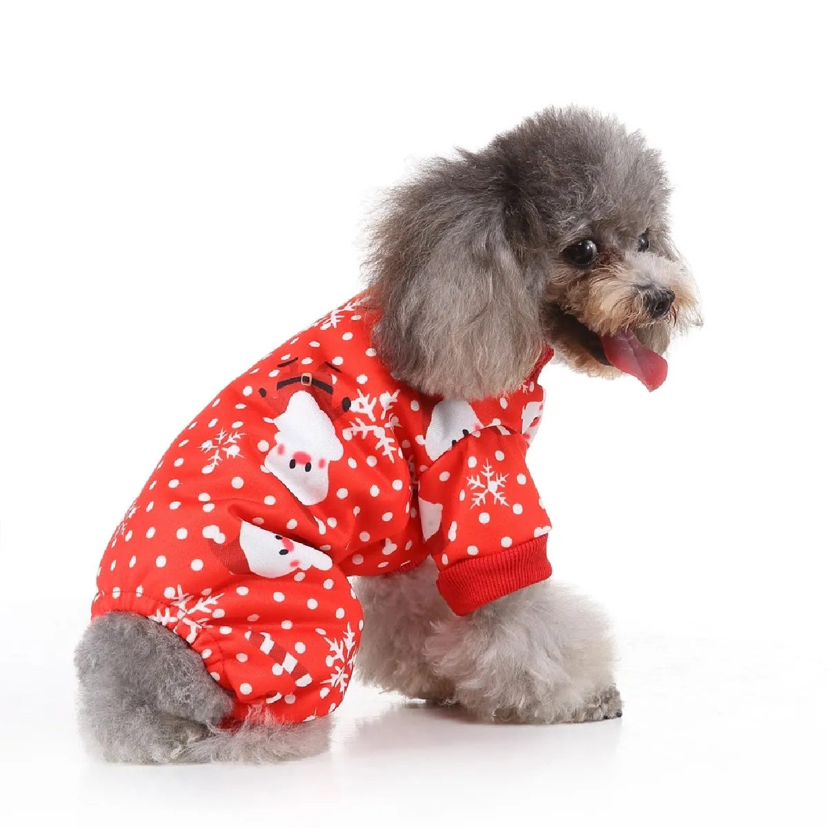 Meilleurs prix pour Vêtements de Noël pour chien Taille L Rouge
