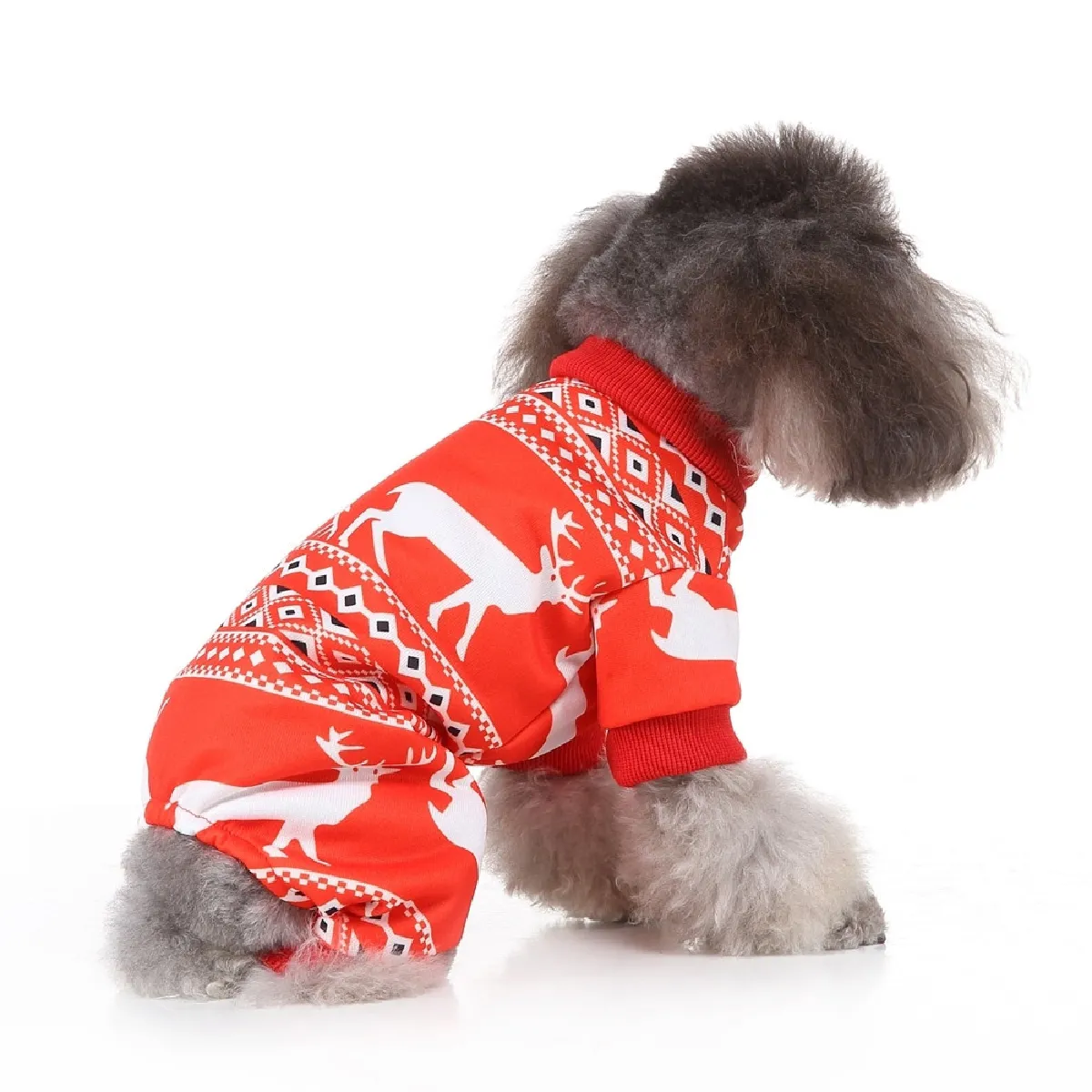 Meilleurs prix pour Wewoo Vêtements de Noël pour animaux - Taille XL Rouge