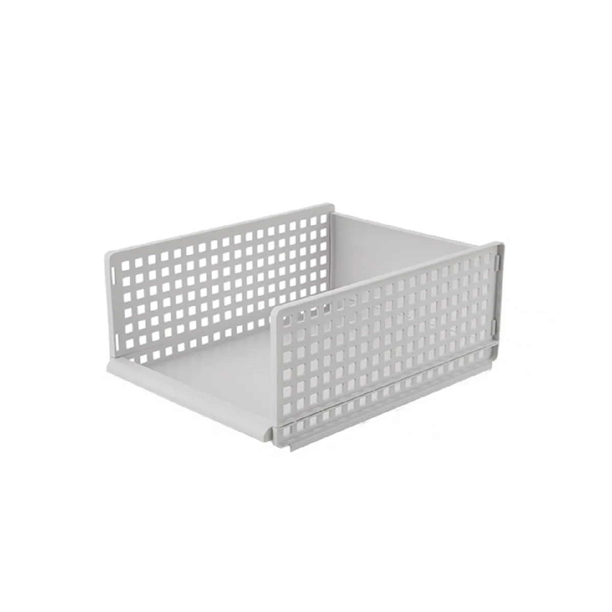 Vestiaire plastique 3 étagères - Beige