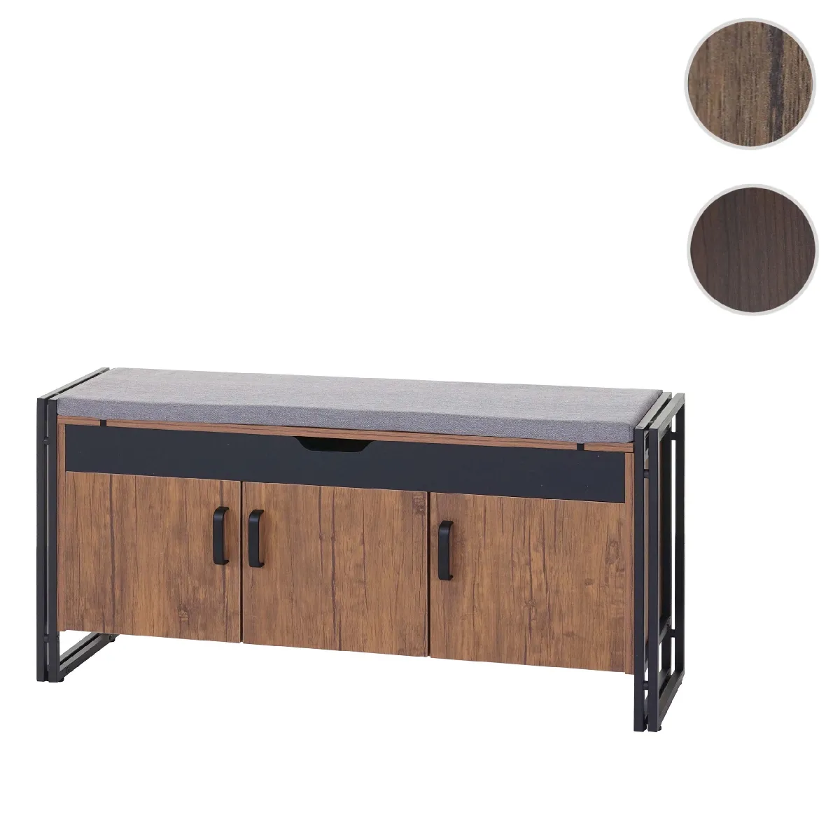 Mendler Banquette Vestiaire - Chêne