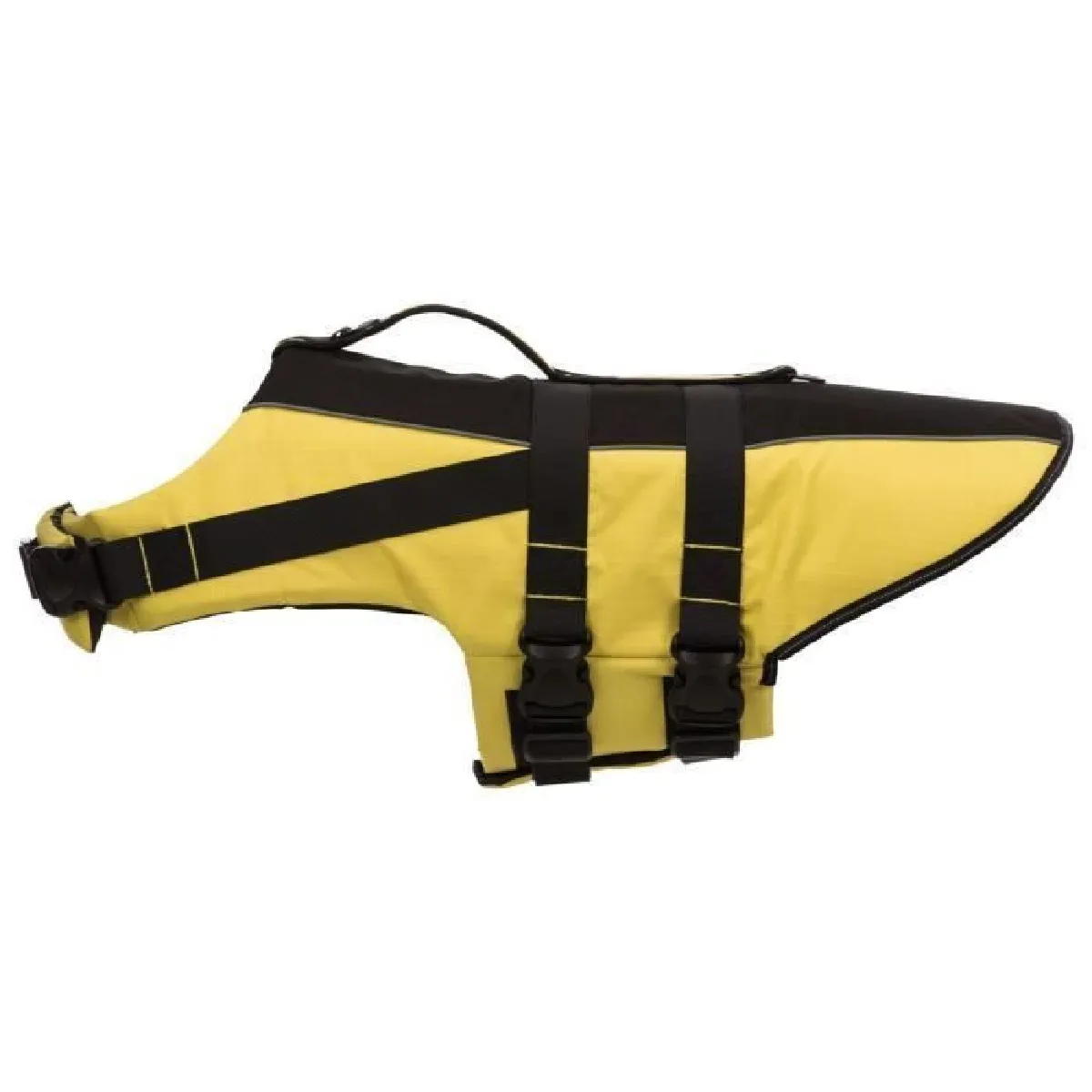 TRIXIE Gilet Sauvetage XL Jaune/Noir
