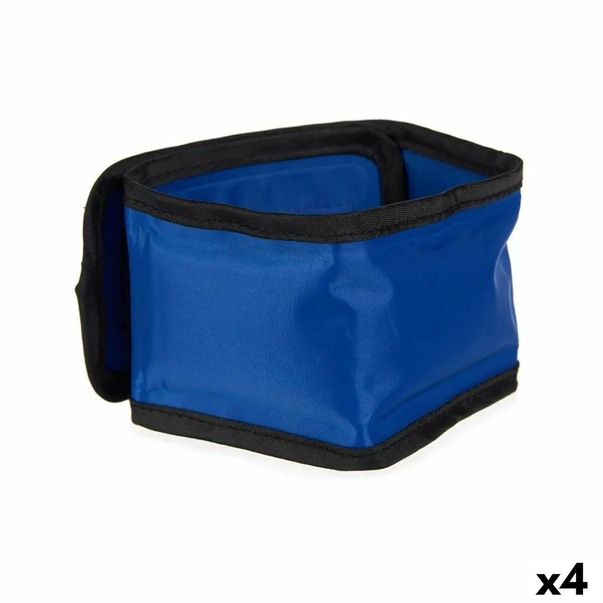 Comparer les prix de Collier pour Chien Bleu Noir PVC Gel 6,5 x 1 x 45 cm Réfrigérant (4 Unités)