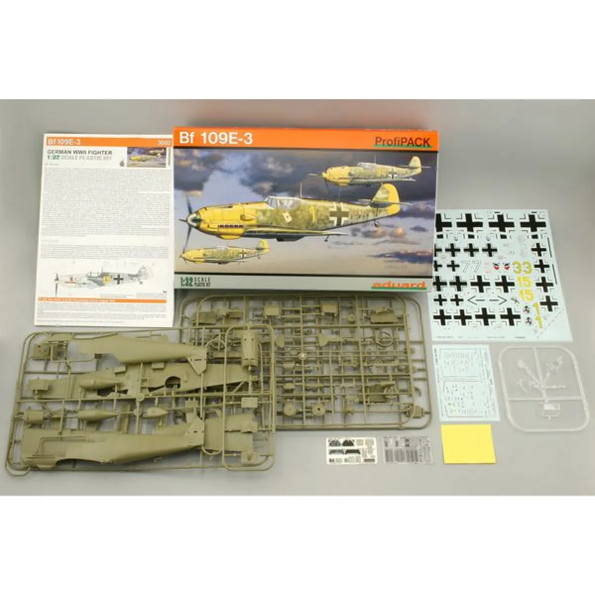 Eduard Models Czech Eduard Models 1 32 Bf 109E-3 Profipack (Japan Import) - Image 4