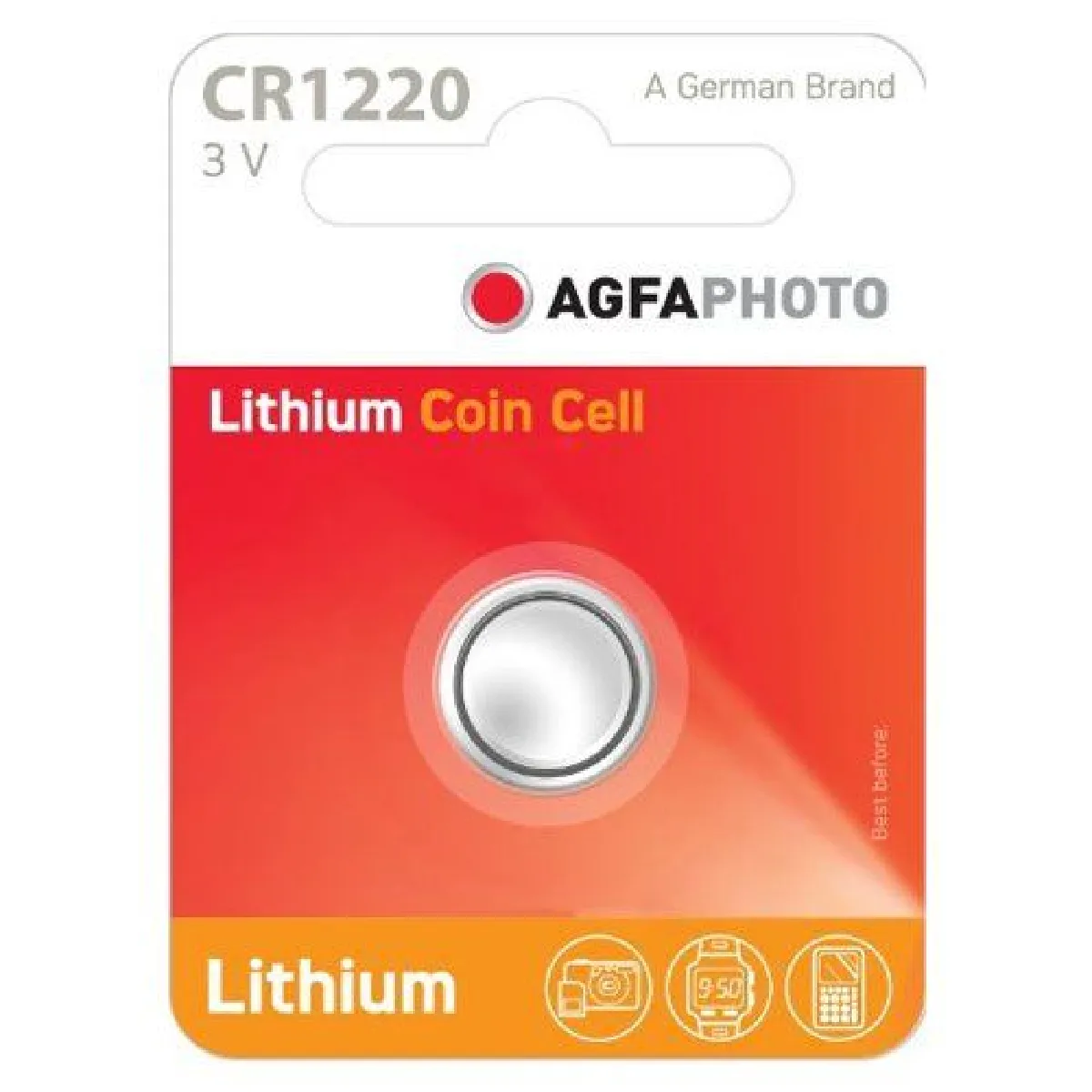AGFAPHOTO Agfa Piles Cr 1220 One Size Silver