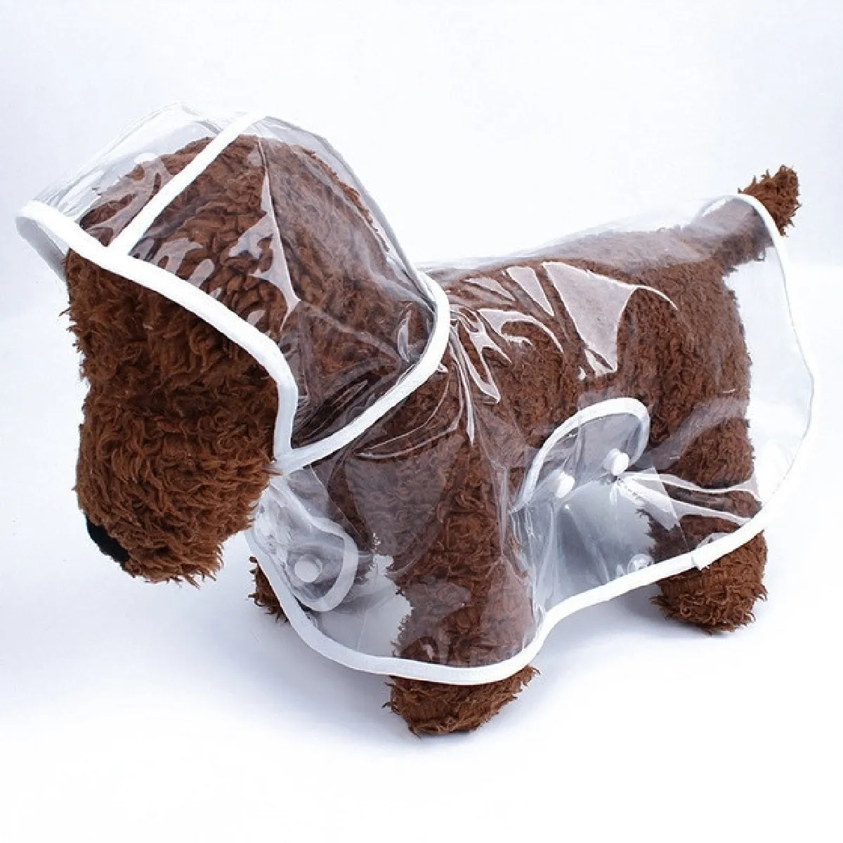 Comparer les prix de Imperméable pour chien Wewoo - Transparent L