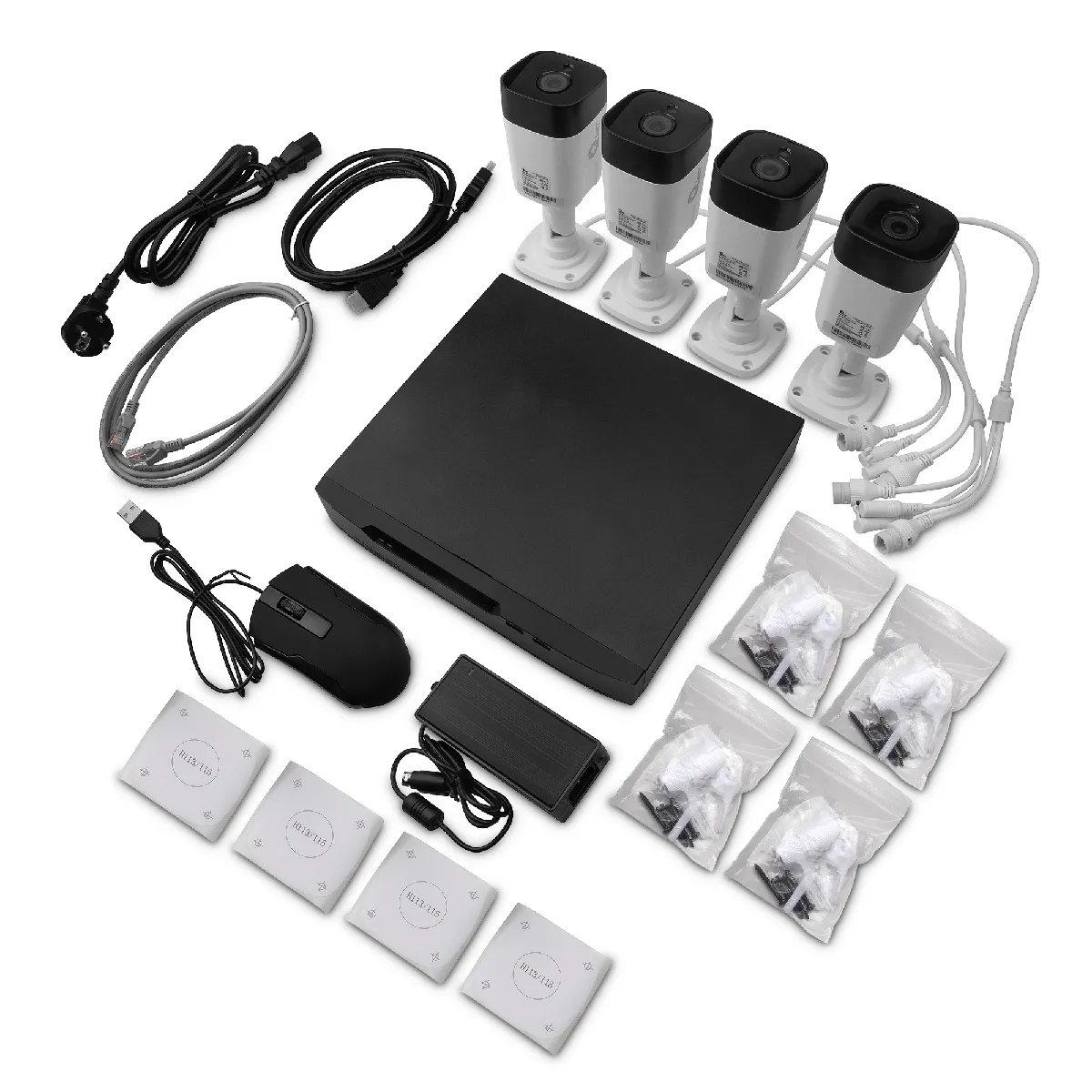 Qian Kit De Surveillance Ip Avec Nvr