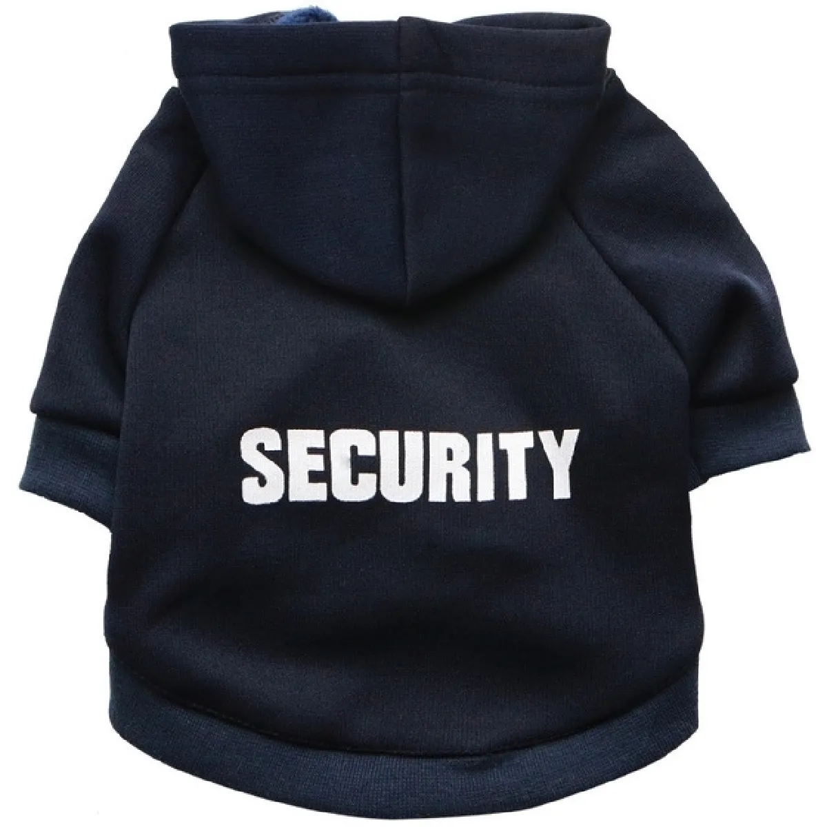 Wewoo Pull pour Chien à Capuchon - Bleu Marine M