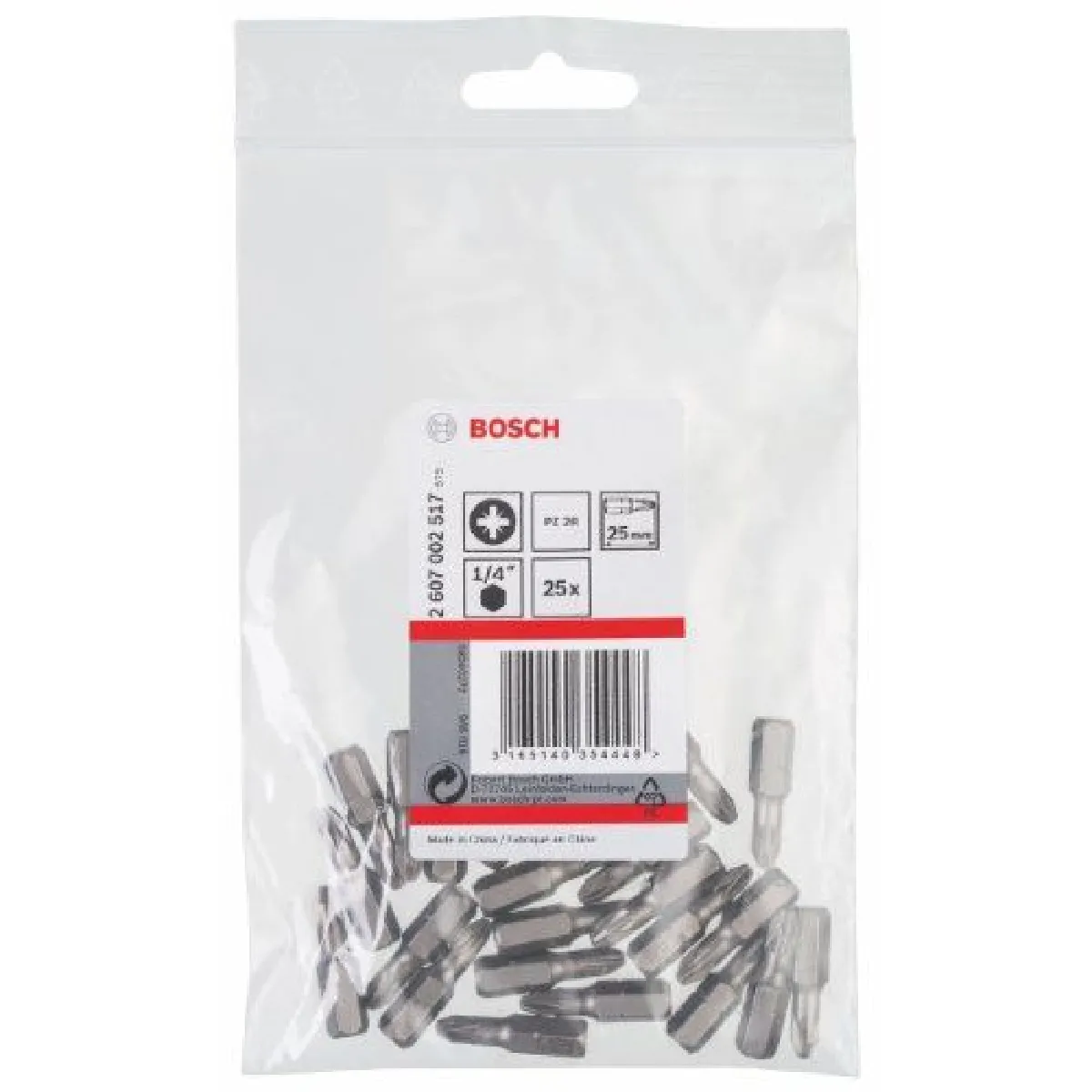 BOSCH Embout PZ2R 25 mm - vue 4