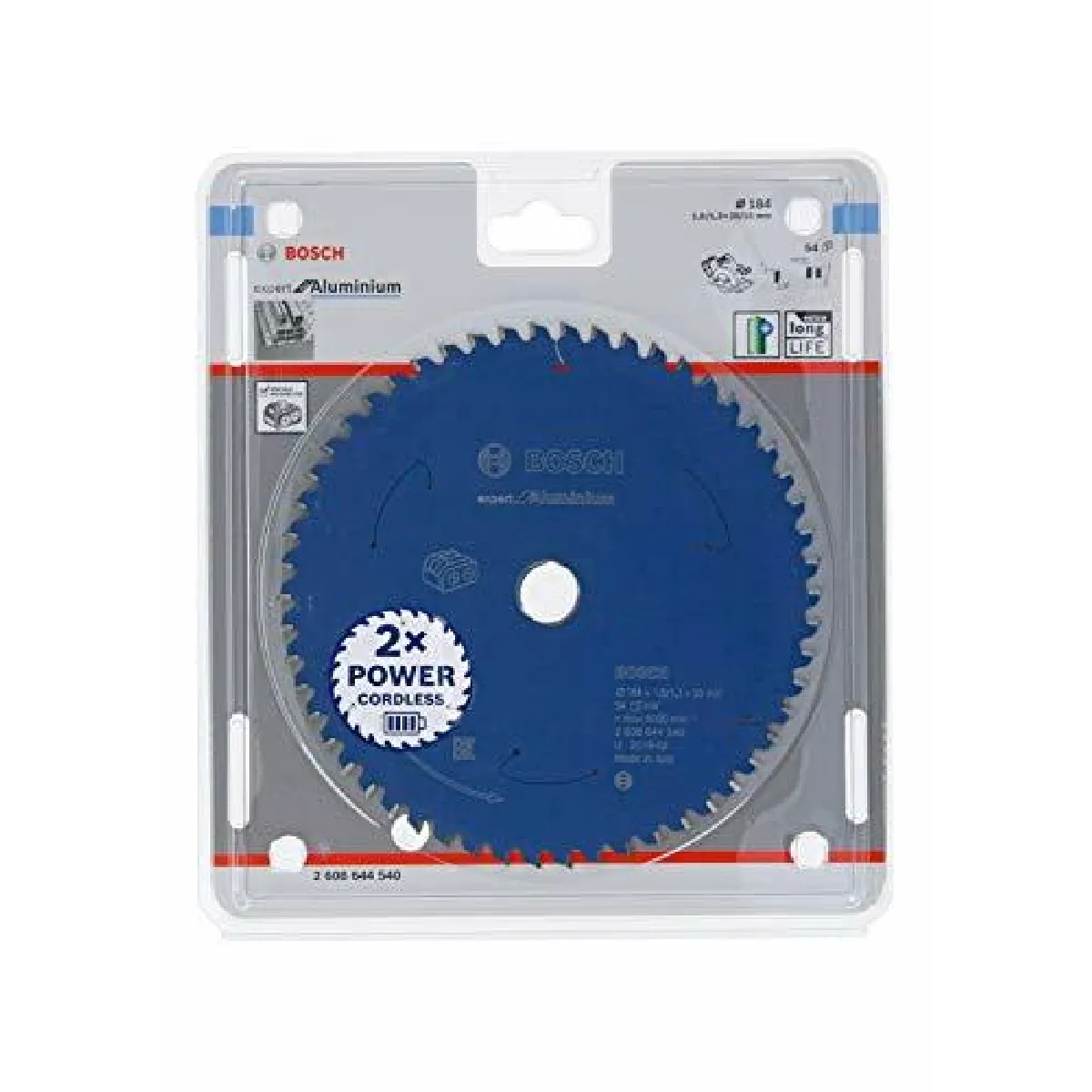 Bosch Lame scie circulaire Aluminium 184 mm 54 dents