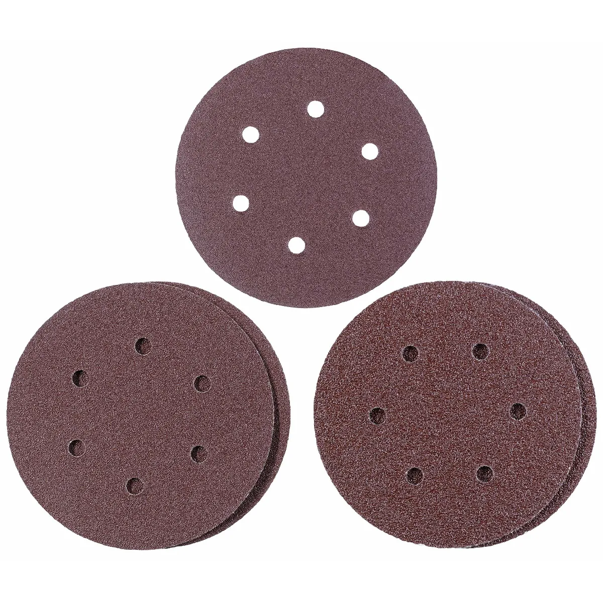 Générique Disques Abrasifs Velcro 150 Mm - Lot De 5