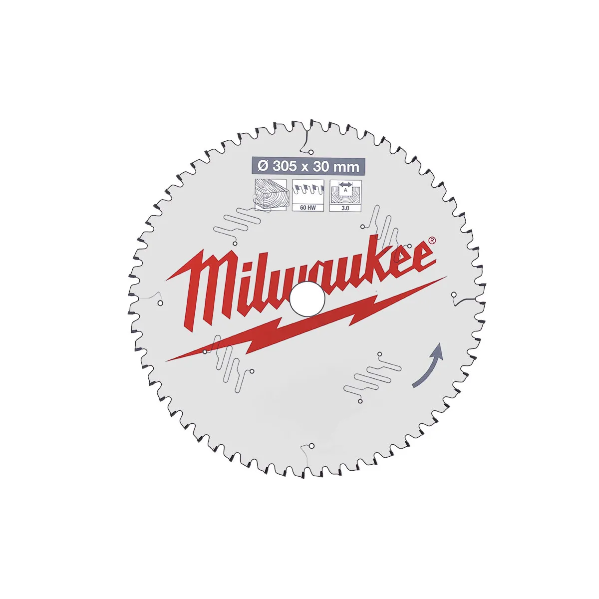 MILWAUKEE  Lame scie circulaire  60 dents