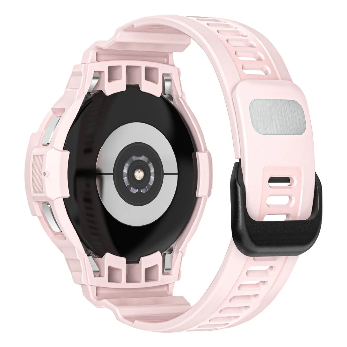 Avizar Rose Bracelet Pour Galaxy Watch 5 / 5 Pro / 4 Silicone Ajustable