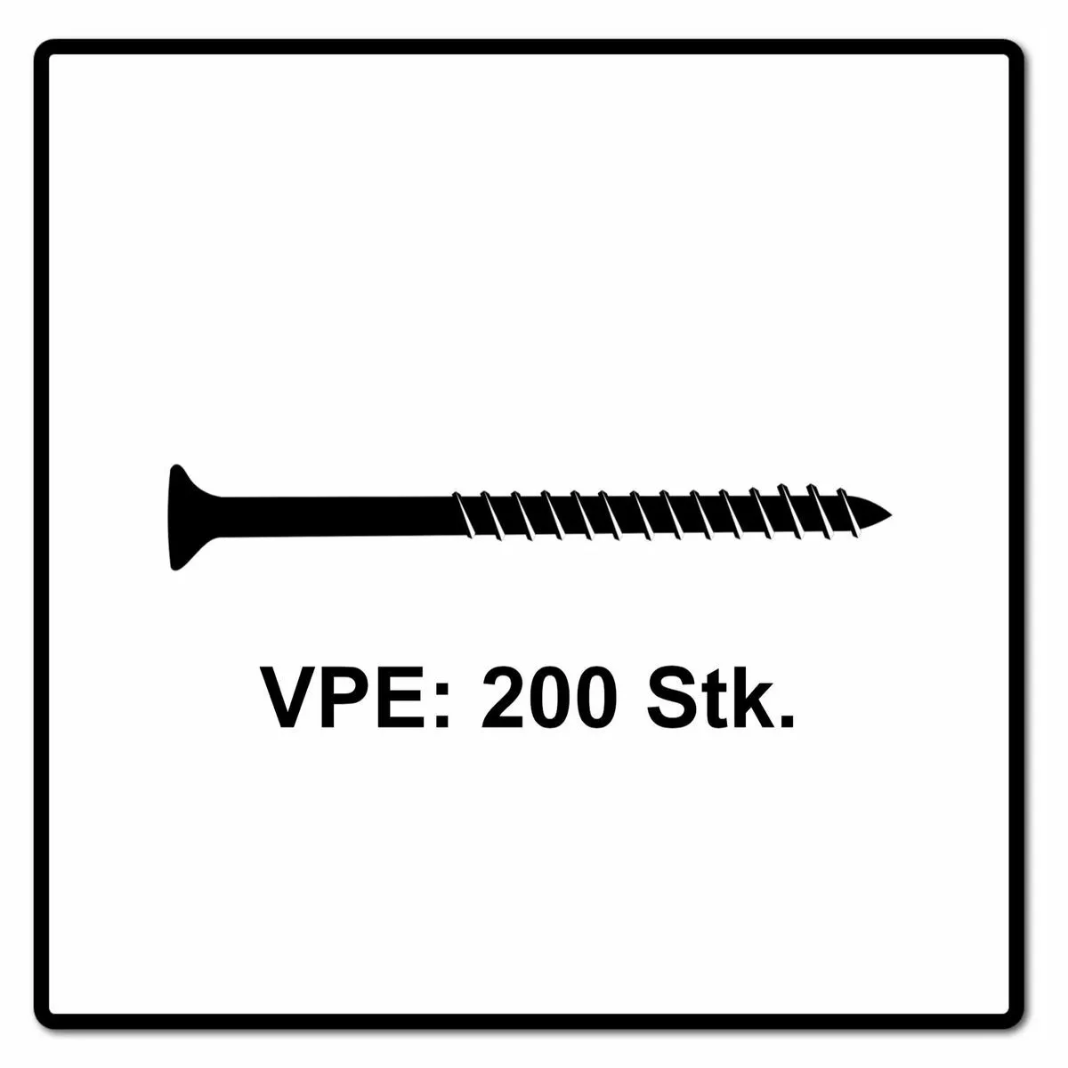 Fischer Power Fast II 4 5x50 mm 200 pcs - vue 4